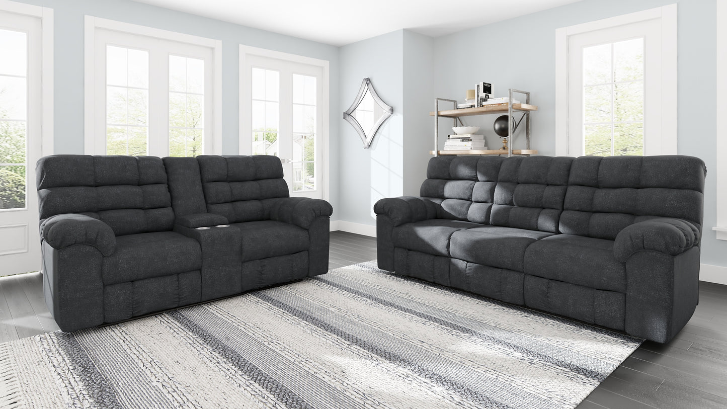 Wilhurst Reclining Sofa and Loveseat