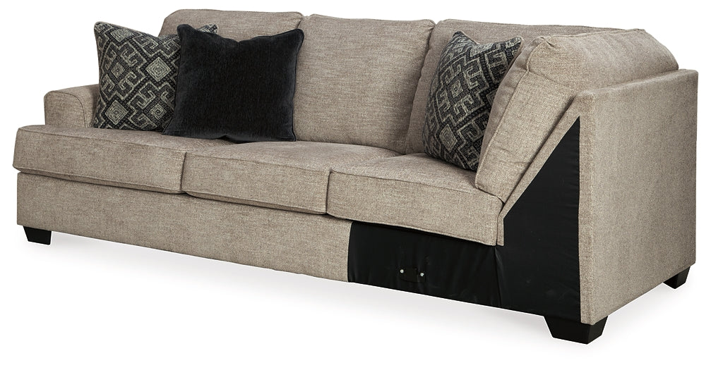 Bovarian 2-Piece Sectional with Ottoman