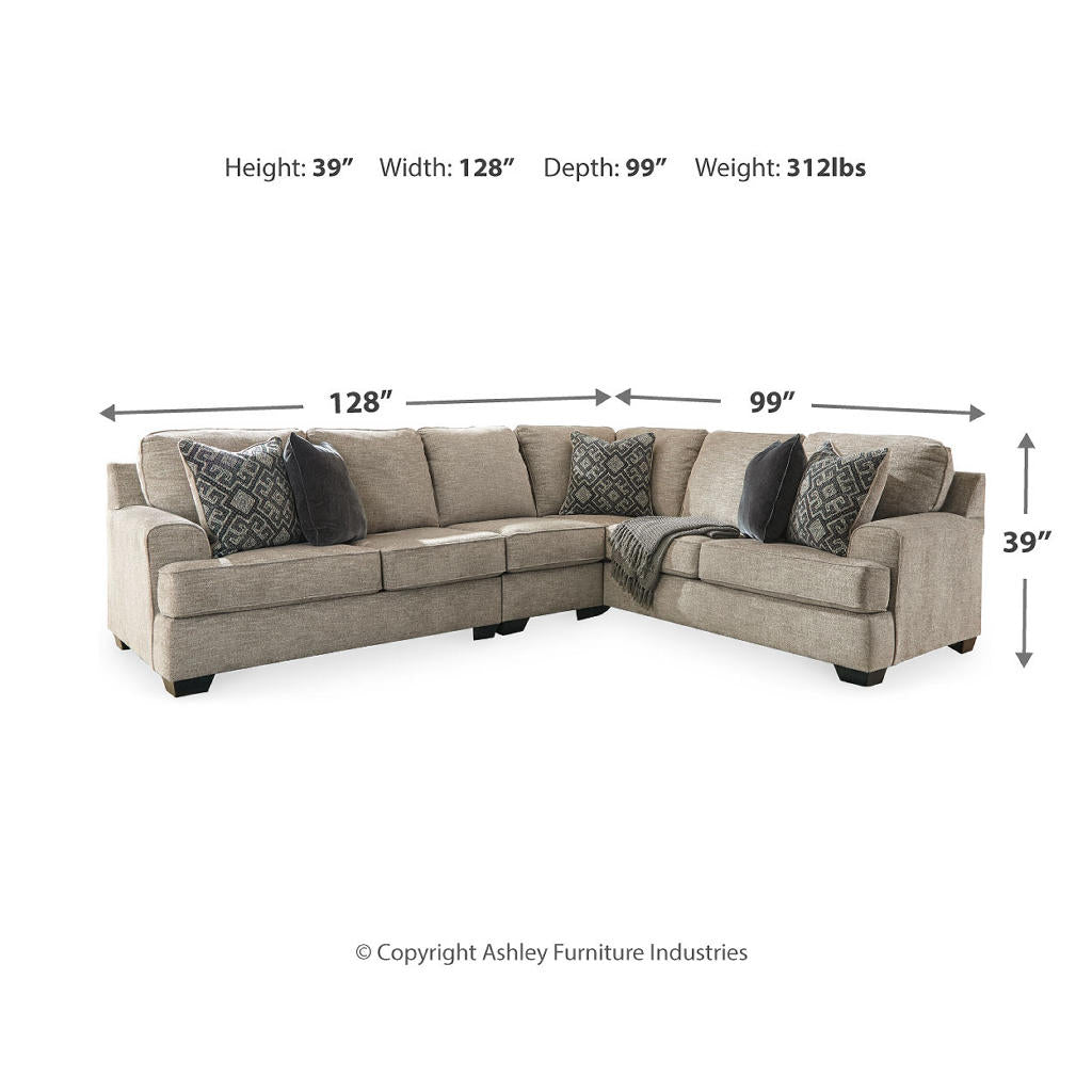 Bovarian 3-Piece Sectional with Ottoman Signature Design by Ashley® Uncategorized