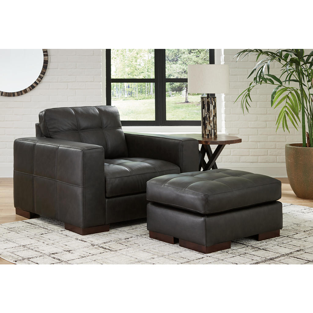 Luigi Oversized Chair and Ottoman Signature Design by Ashley® Uncategorized