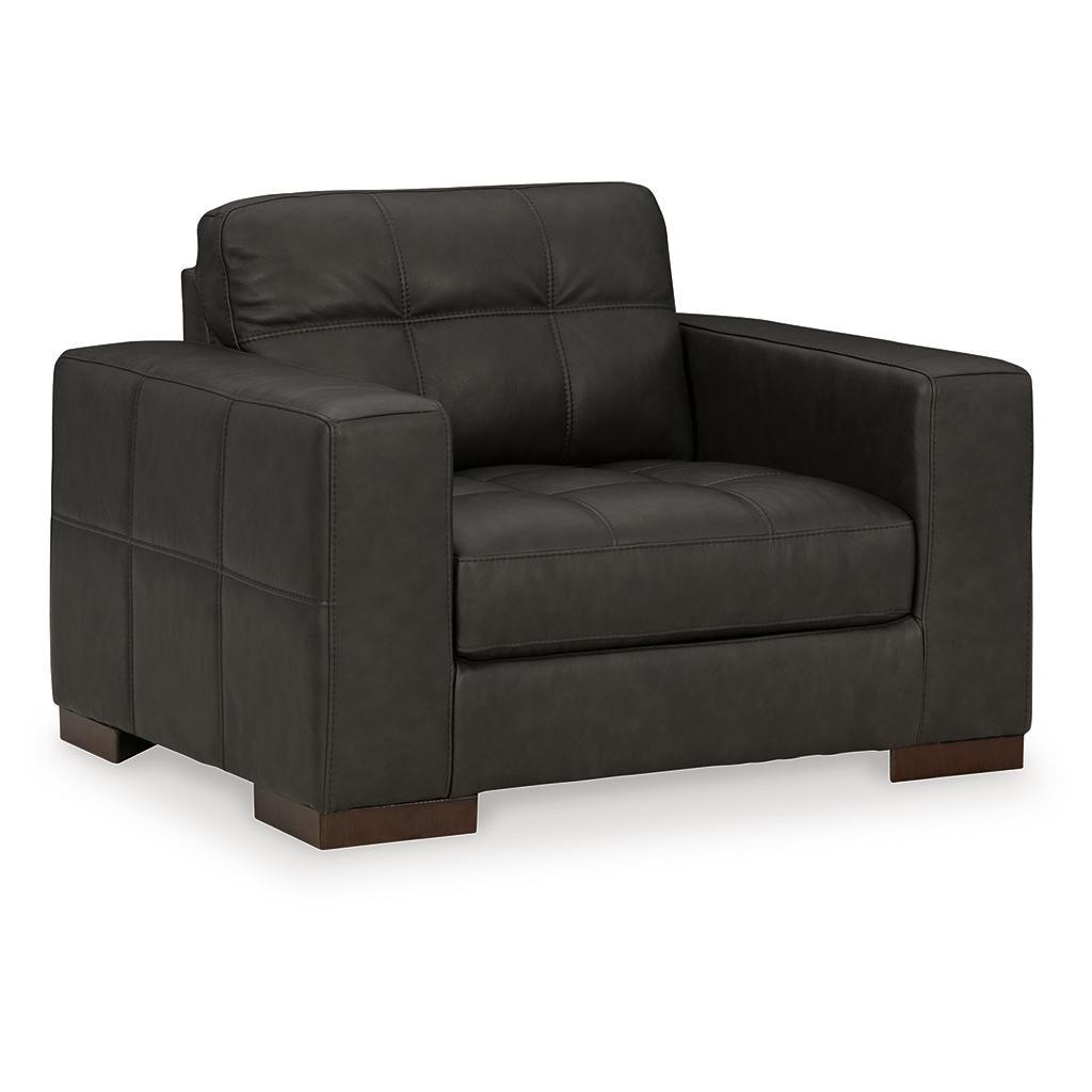 Luigi Sofa, Loveseat, Oversized Chair and Ottoman — Thunder Set Signature Design by Ashley® Uncategorized