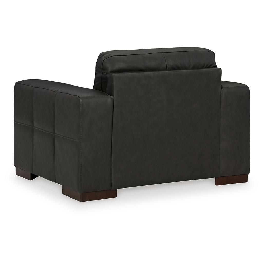 Luigi Sofa, Loveseat, Oversized Chair and Ottoman — Thunder Set Signature Design by Ashley® Uncategorized