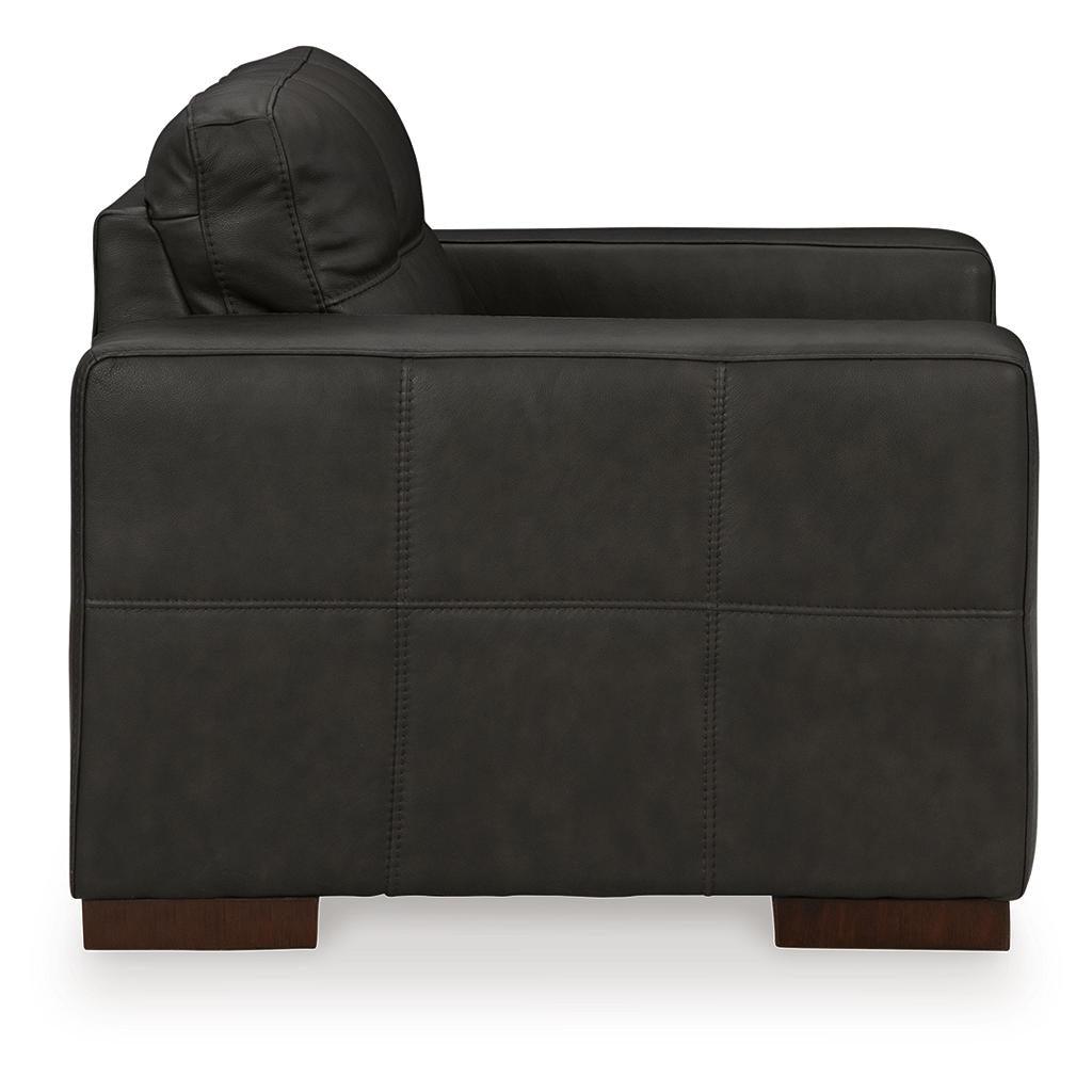 Luigi Sofa, Loveseat, Oversized Chair and Ottoman — Thunder Set Signature Design by Ashley® Uncategorized
