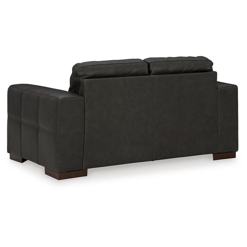 Luigi Sofa, Loveseat, Oversized Chair and Ottoman — Thunder Set Signature Design by Ashley® Uncategorized
