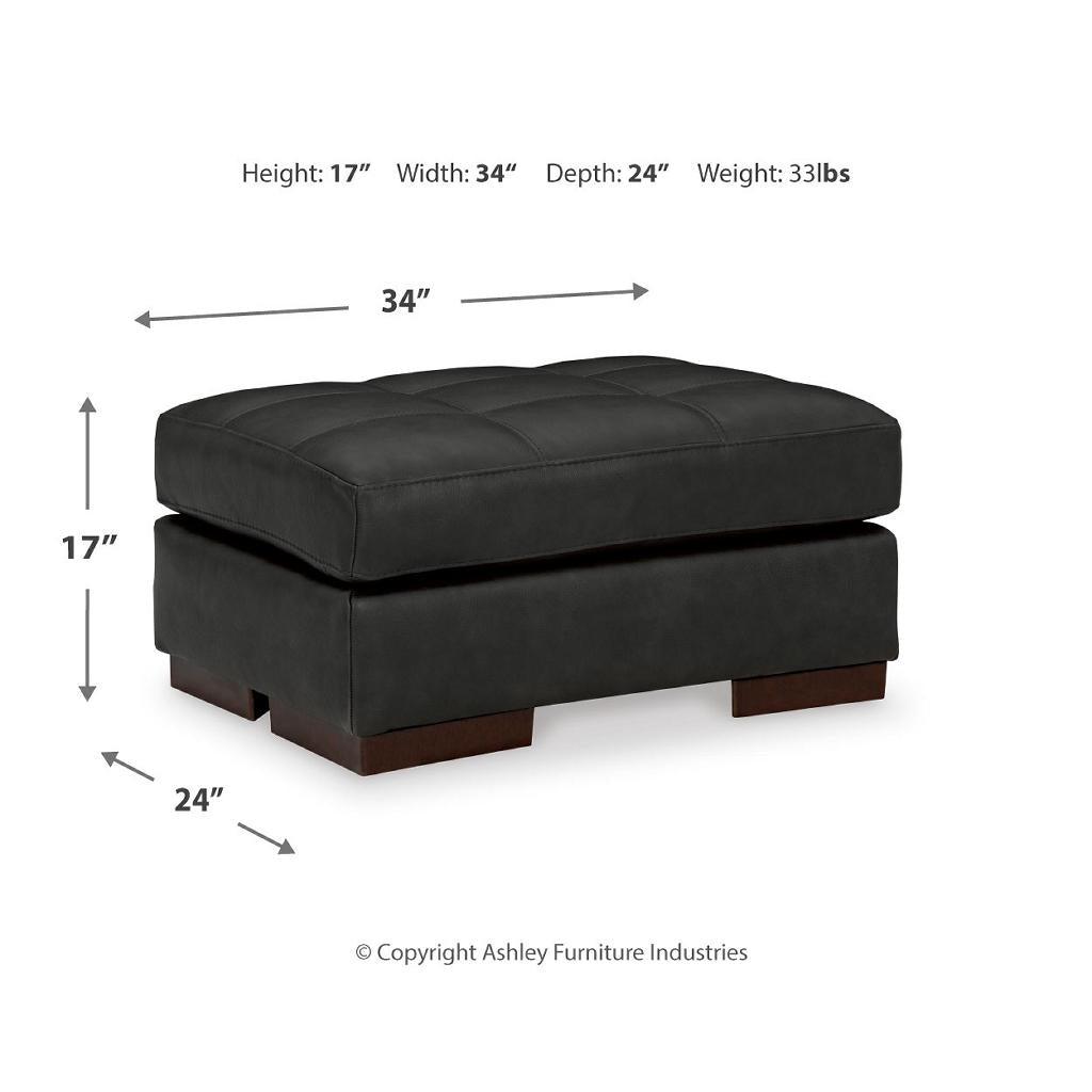 Luigi Sofa, Loveseat, Oversized Chair and Ottoman — Thunder Set Signature Design by Ashley® Uncategorized