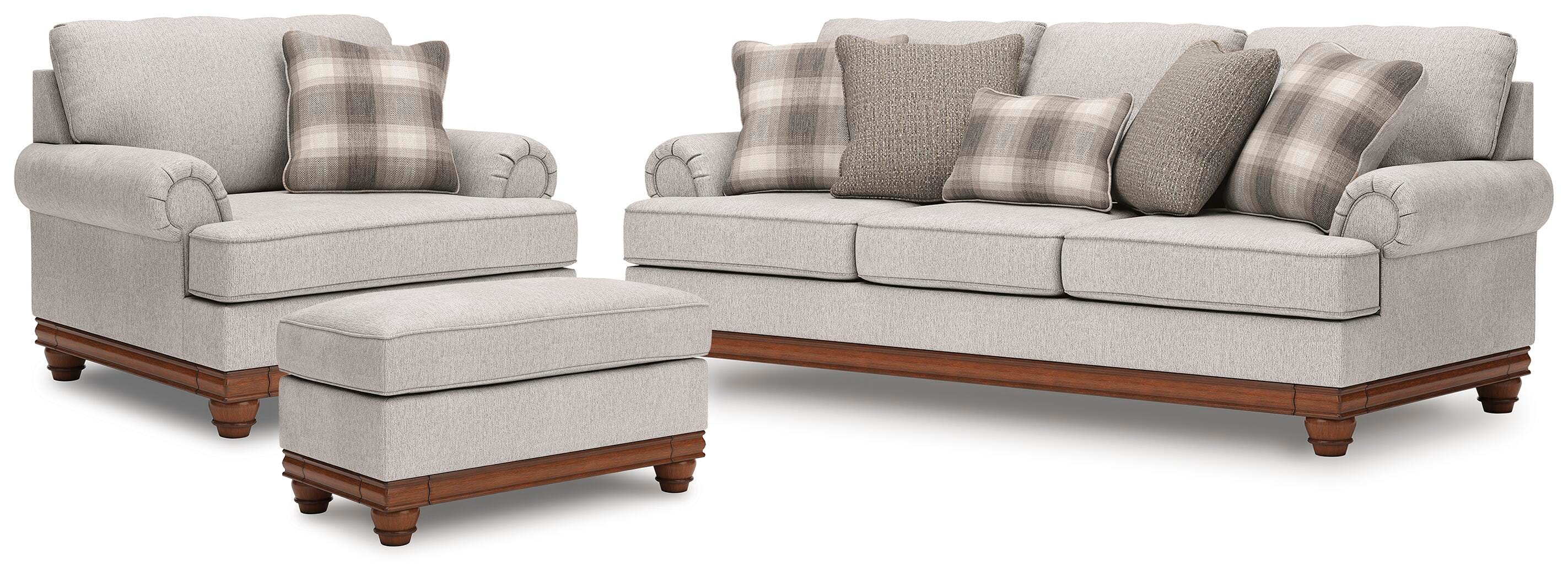Clearbrooke Sofa, Oversized Chair and Ottoman — 3-Piece Set Signature Design by Ashley® Living Room
