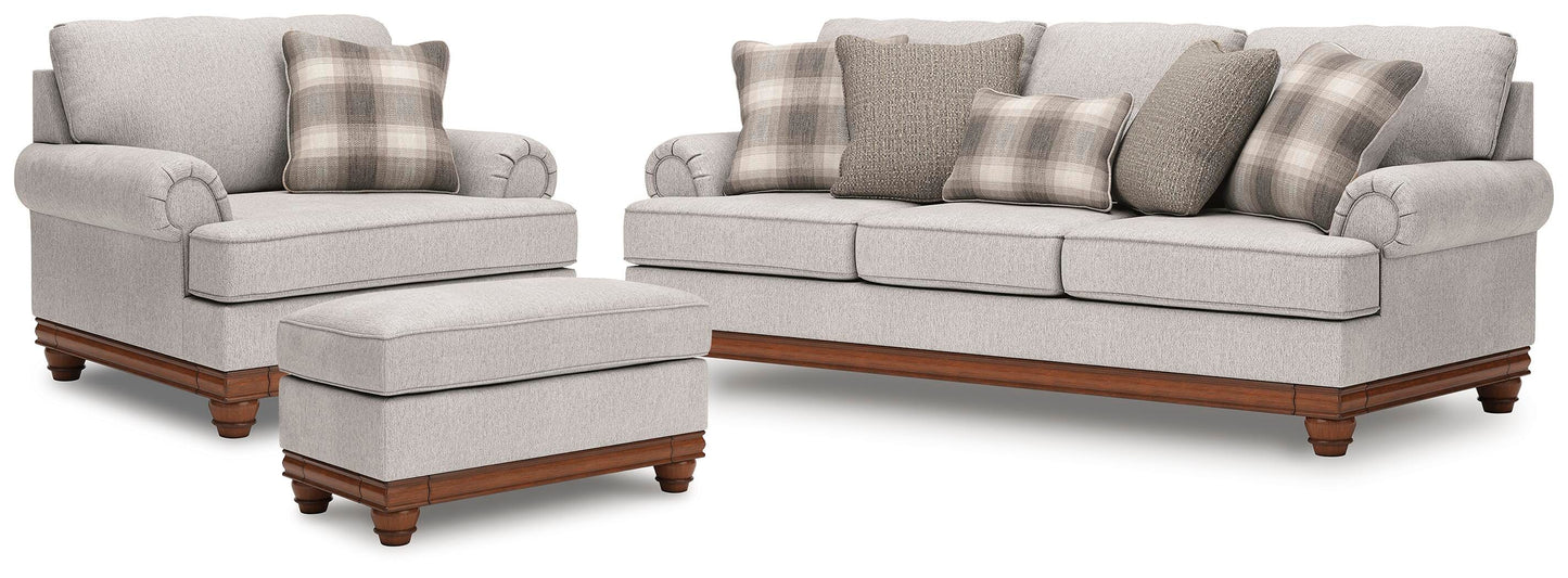 Clearbrooke Sofa, Oversized Chair and Ottoman — 3-Piece Set Signature Design by Ashley® Living Room