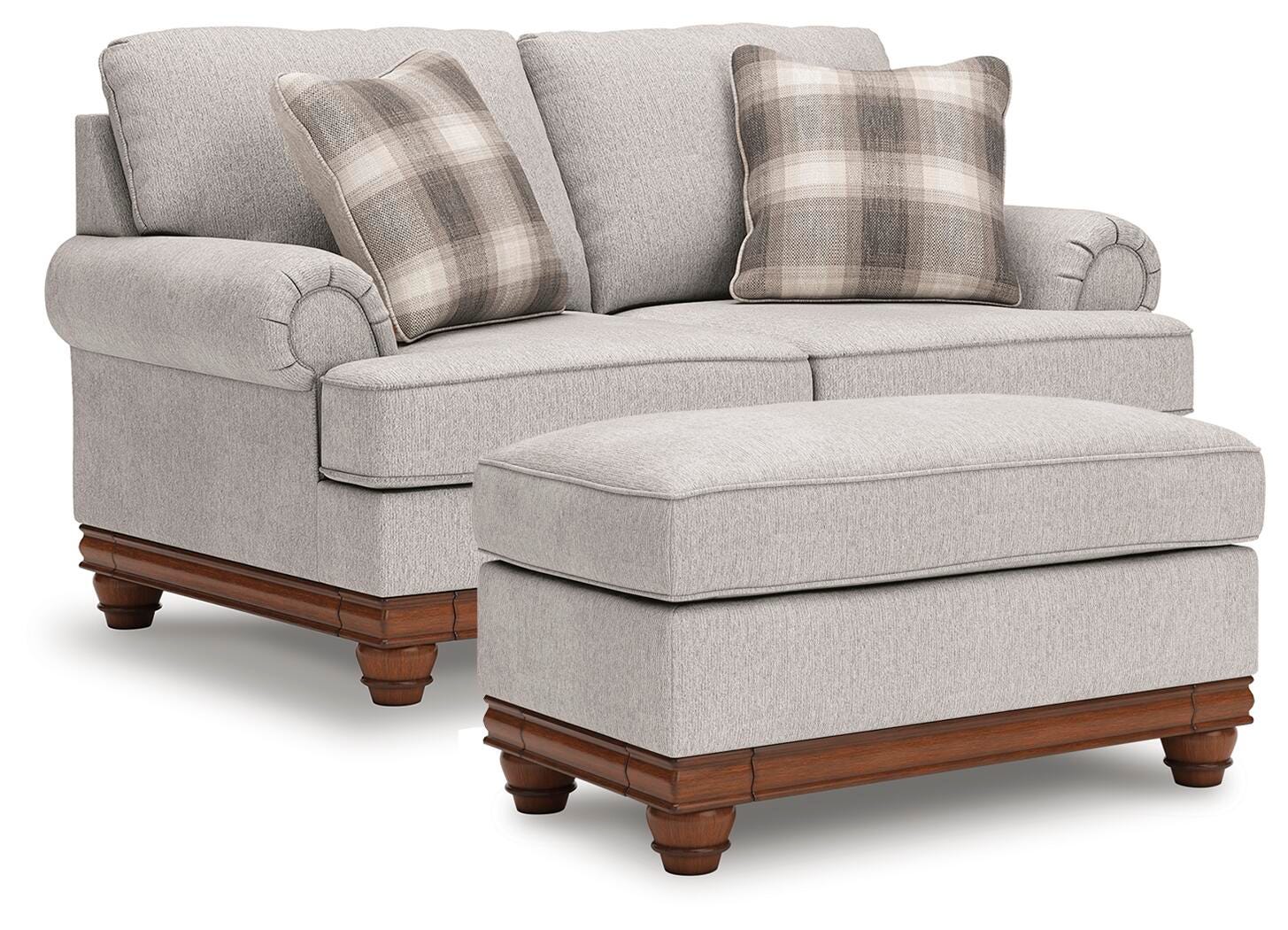 Clearbrooke Loveseat and Ottoman