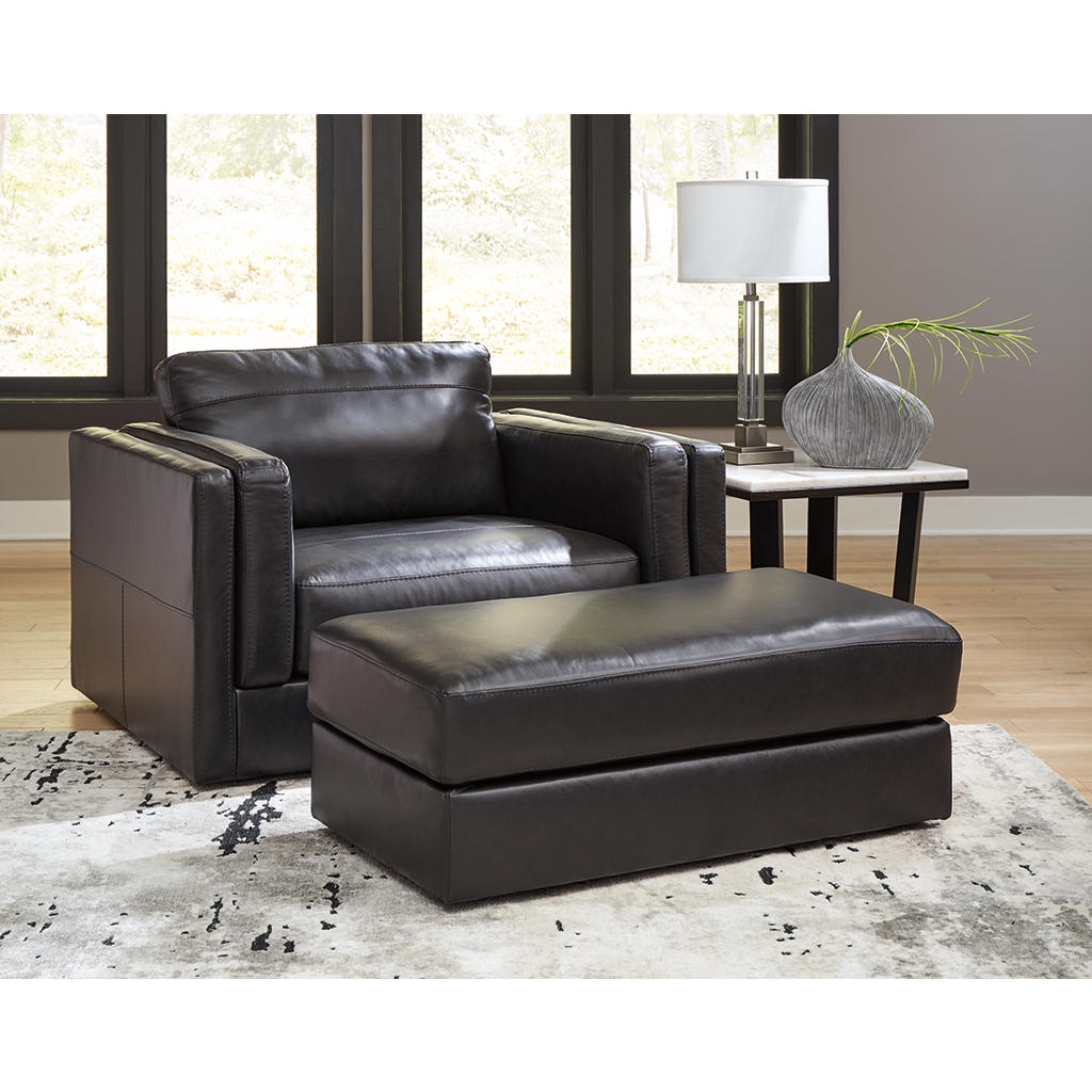 Amiata Oversized Chair and Ottoman Signature Design by Ashley® Uncategorized