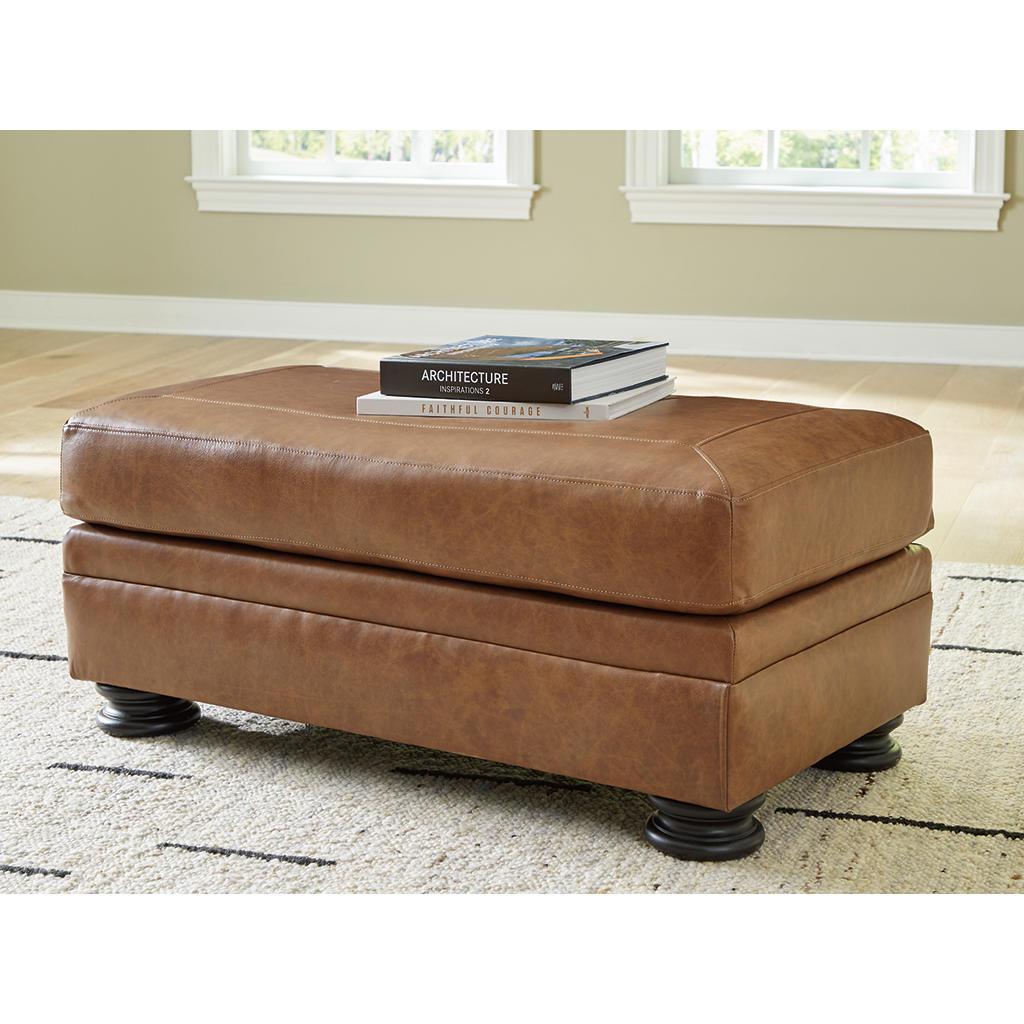 Carianna Oversized Chair and Ottoman Package — Caramel Signature Design by Ashley® Uncategorized