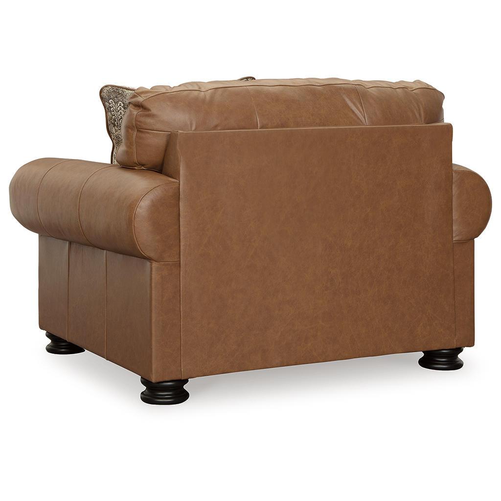 Carianna Oversized Chair and Ottoman Package — Caramel Signature Design by Ashley® Uncategorized