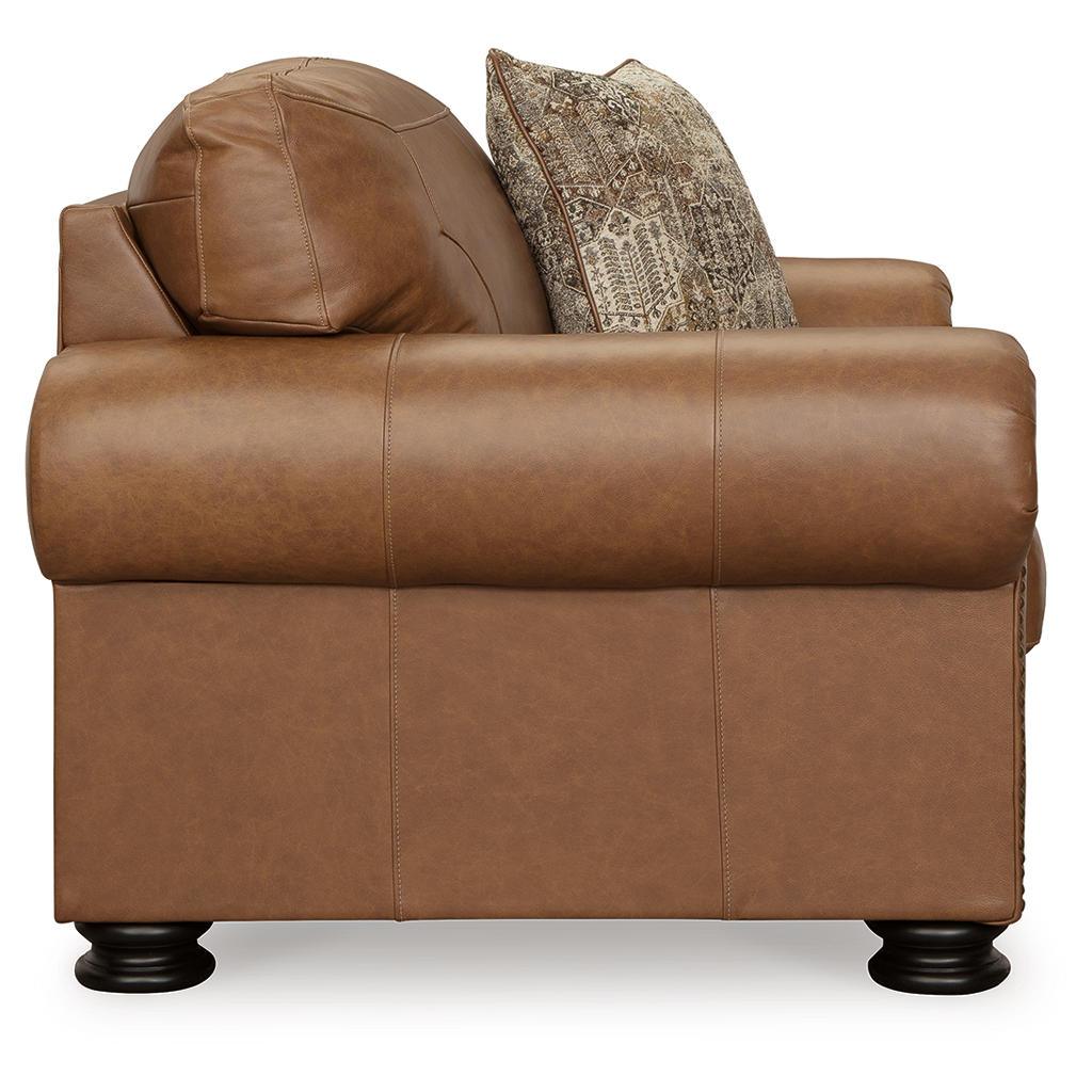 Carianna Oversized Chair and Ottoman Package — Caramel Signature Design by Ashley® Uncategorized