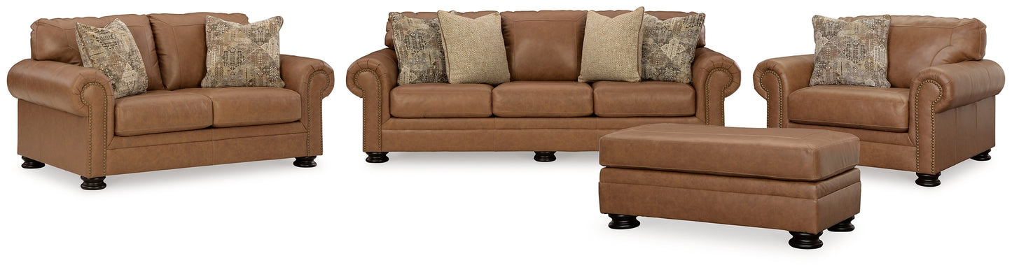 Carianna Sofa, Loveseat, Oversized Chair and Ottoman