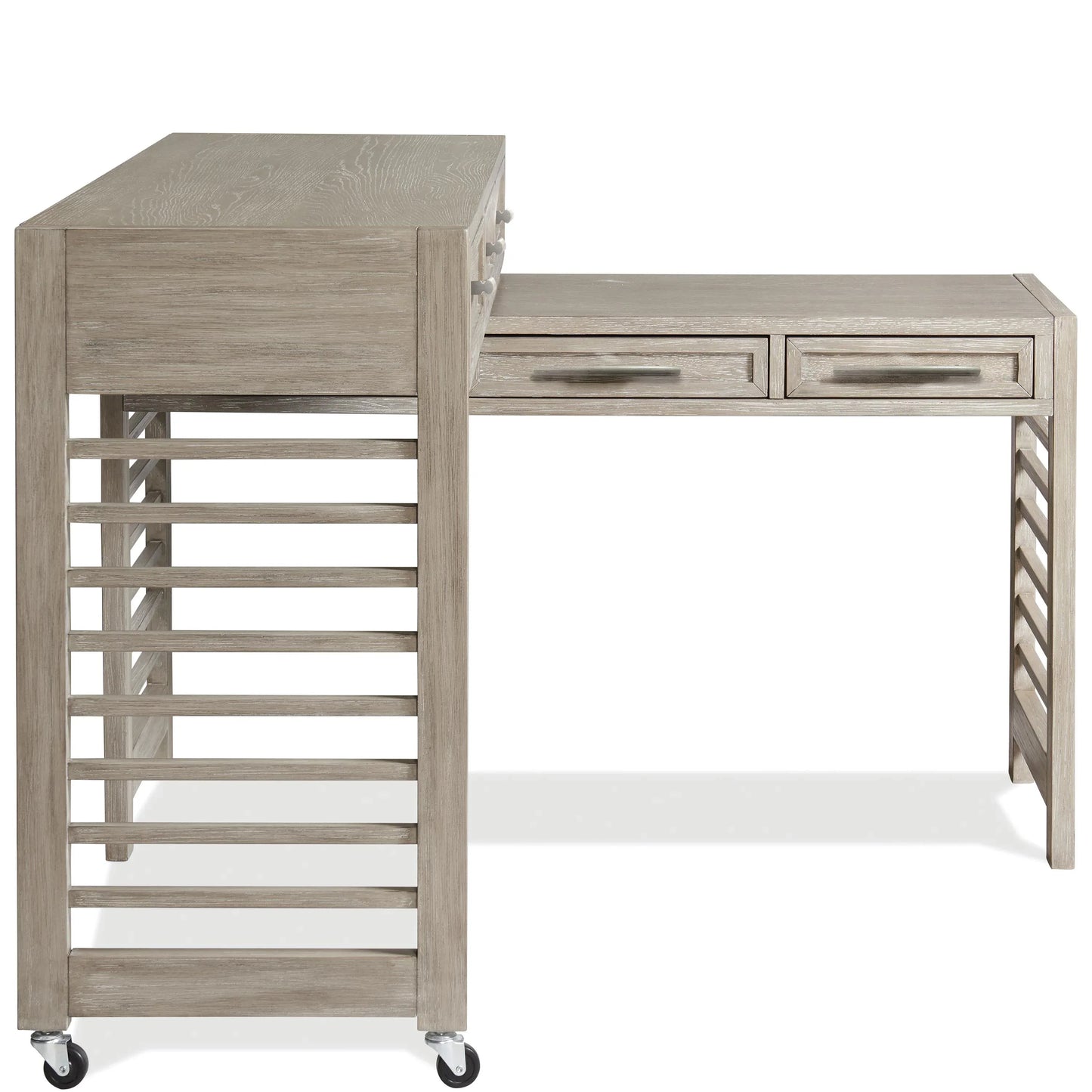 Fresh Perspectives Swivel Desk Riverside Furniture Desks