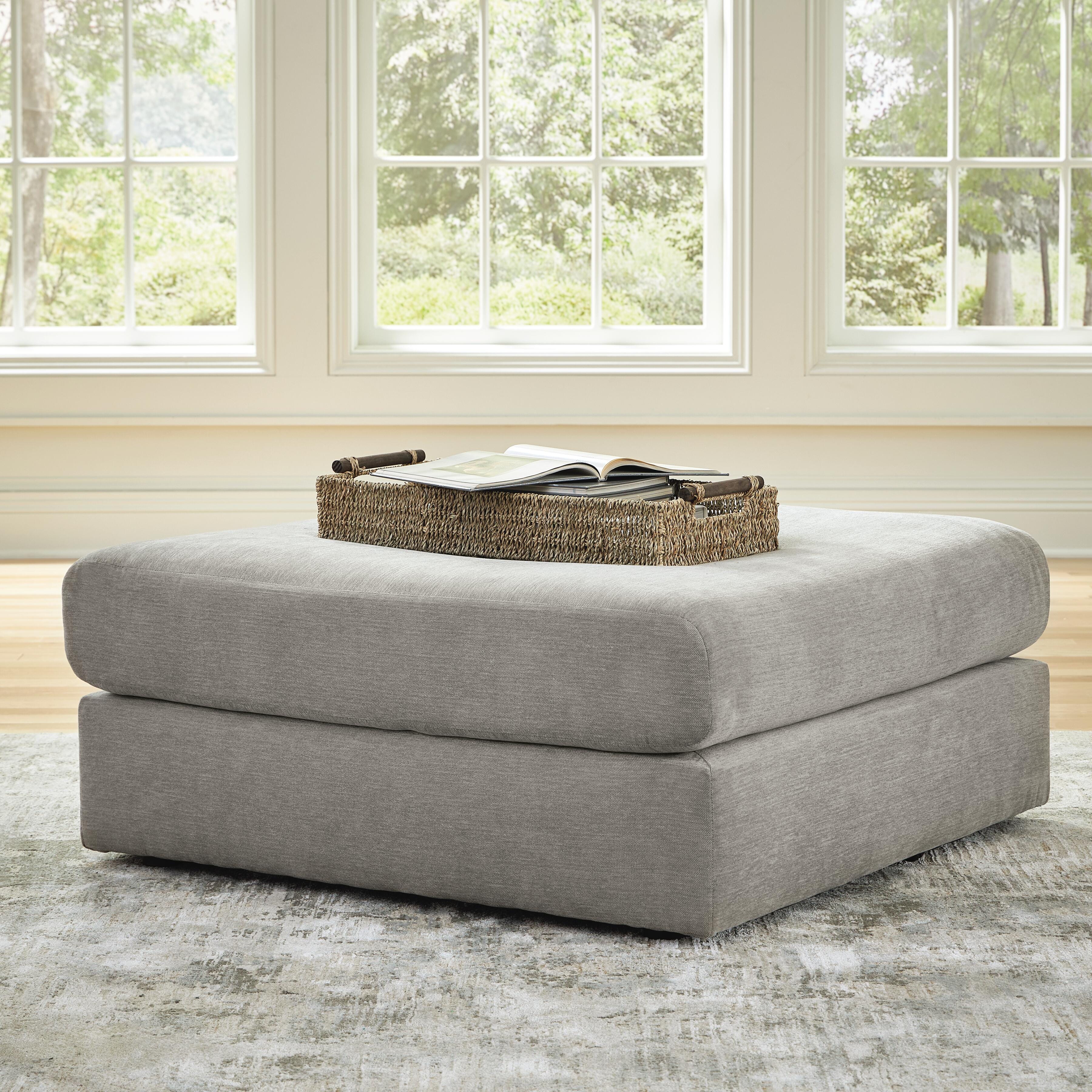 Avaliyah 4-Piece Sectional and Oversized Ottoman — Modular Set Signature Design by Ashley® Living Room