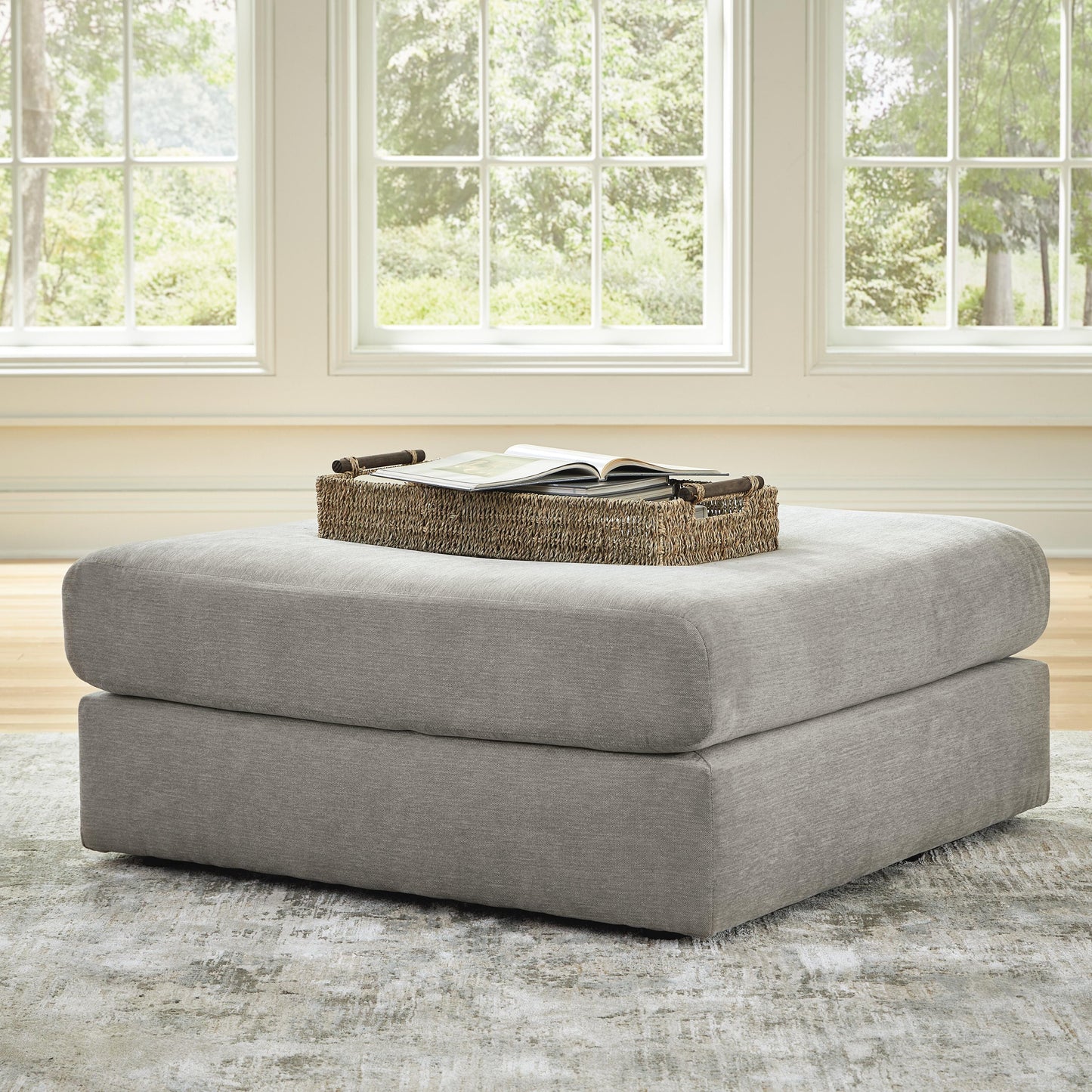 Avaliyah 4-Piece Sectional and Oversized Ottoman — Modular Set Signature Design by Ashley® Living Room