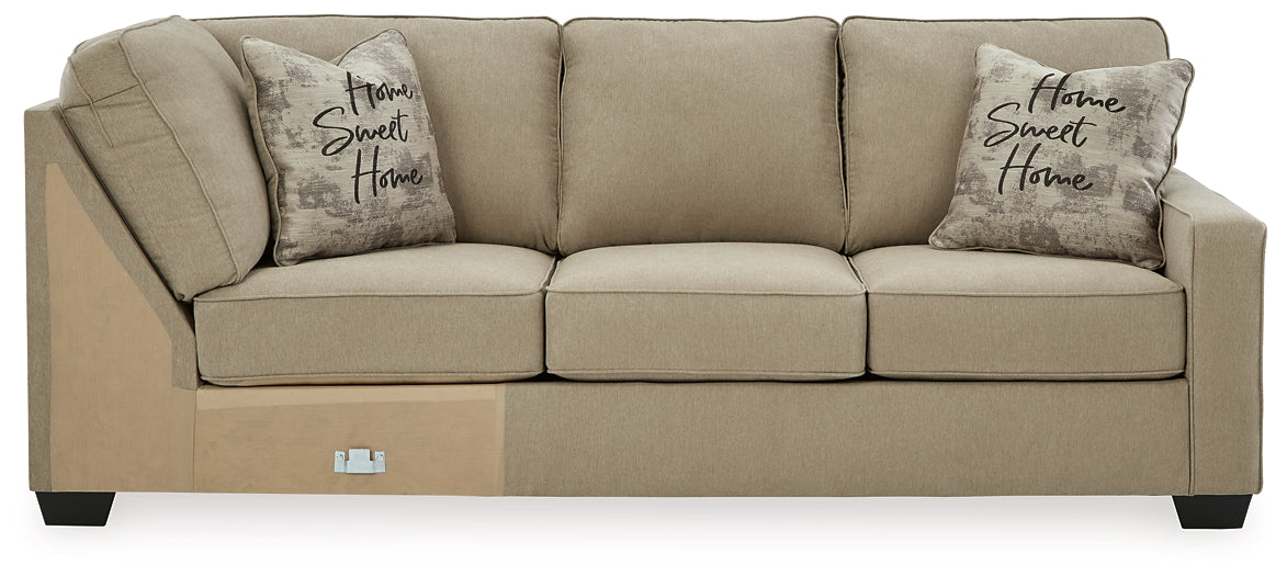 Lucina 3-Piece Sectional with Ottoman