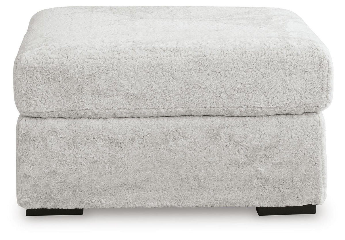 Cuddle Plush 3-Piece Sectional, Swivel Chair and Ottoman Signature Design by Ashley® Living Room