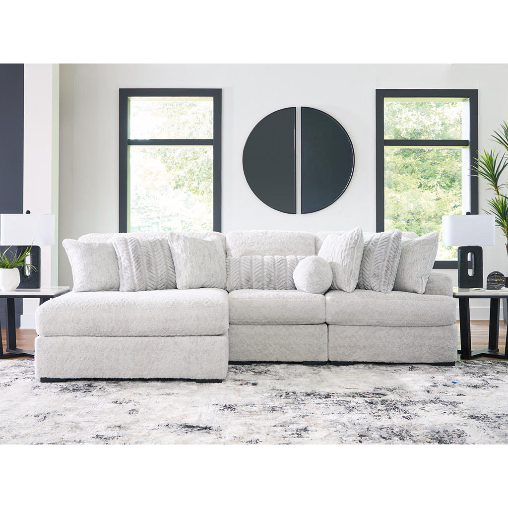 Cuddle Plush 3-Piece Sectional with Chaise Signature Design by Ashley® Living Room