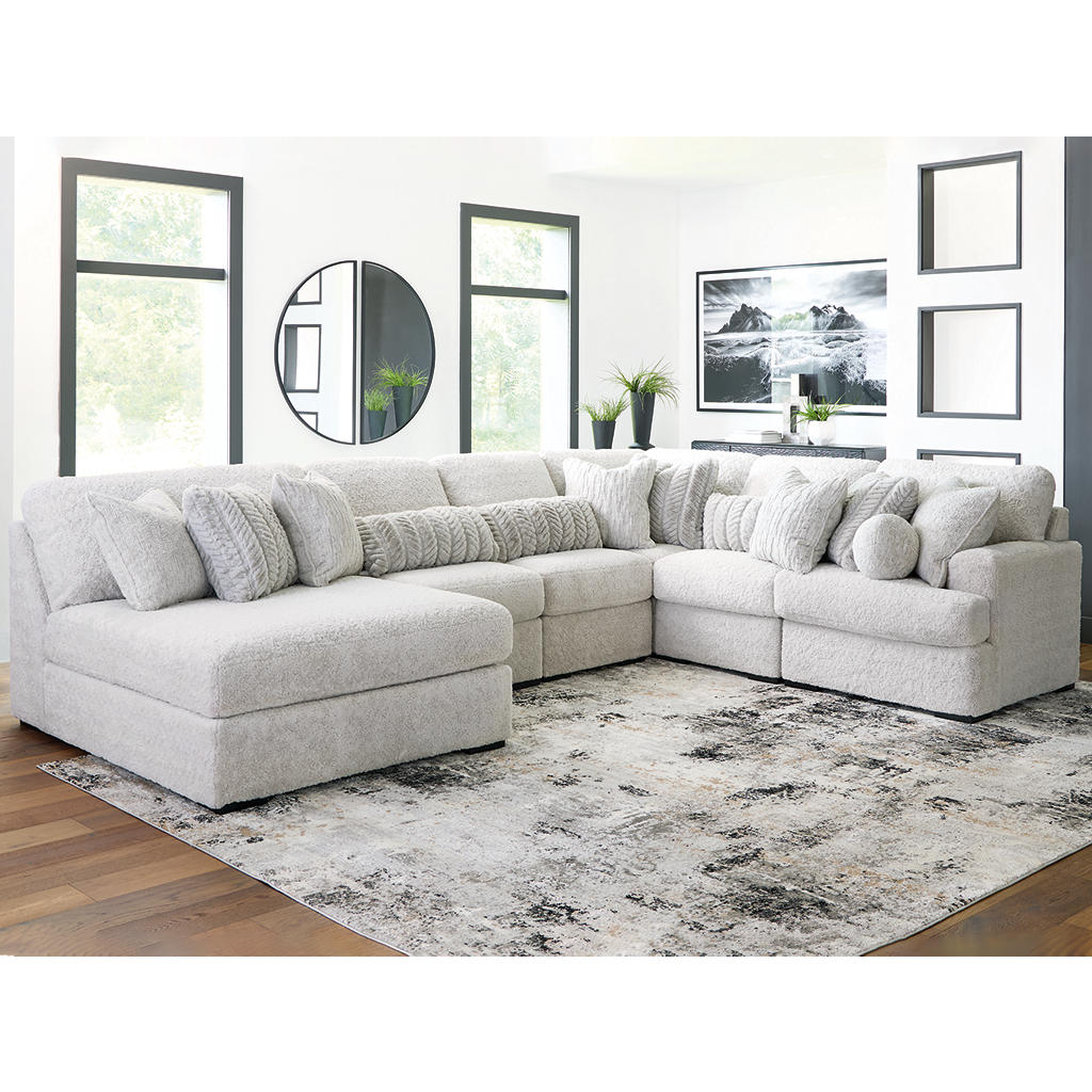 Cuddle Plush 6-Piece Sectional with Chaise Signature Design by Ashley® Living Room