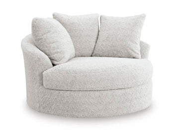 Cuddle Plush Oversized Swivel Accent Chair Signature Design by Ashley® Living Room