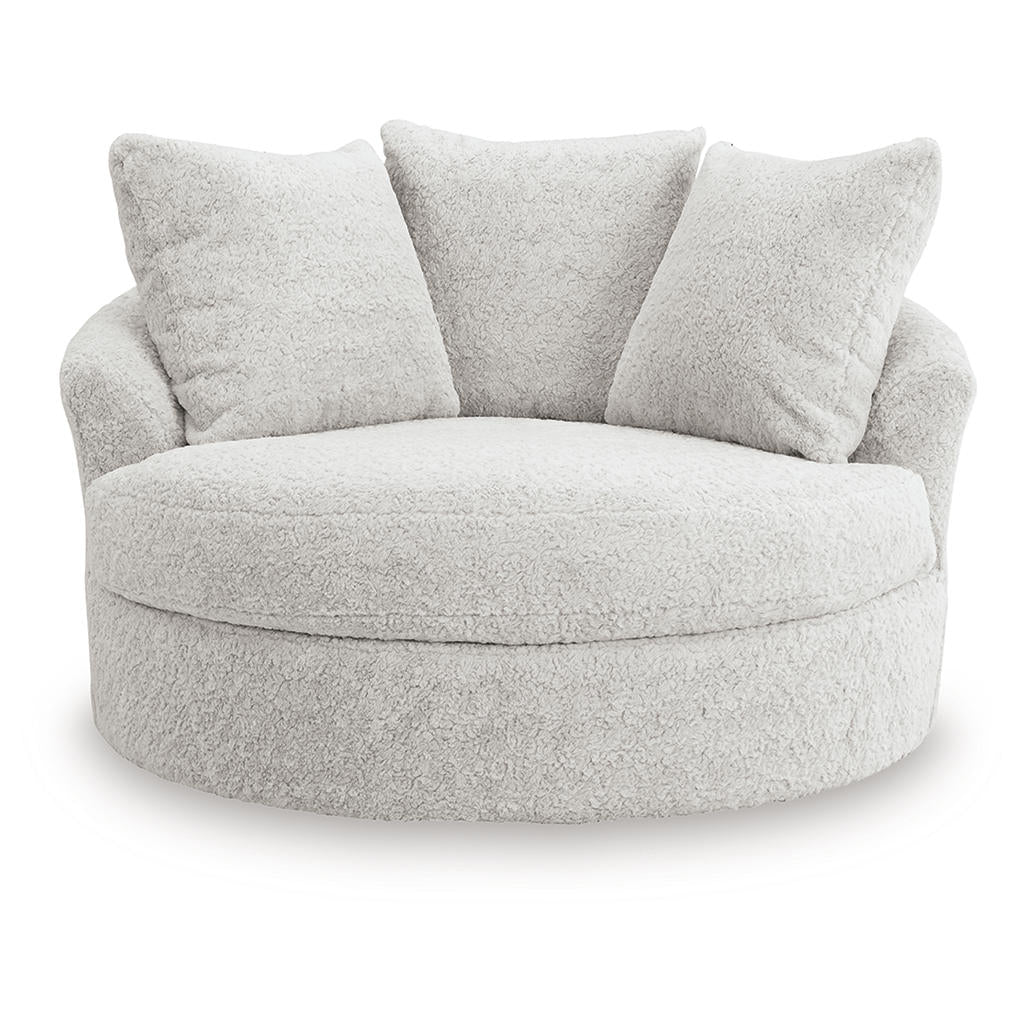 Cuddle Plush Oversized Swivel Accent Chair Signature Design by Ashley® Living Room