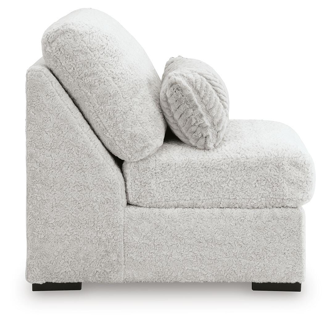 Cuddle Plush 3-Piece Sectional, Swivel Chair and Ottoman Signature Design by Ashley® Living Room
