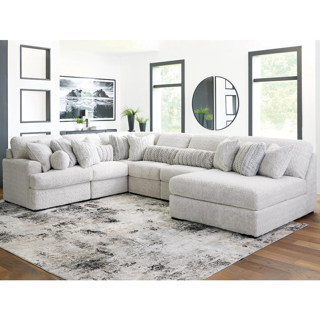 Cuddle Plush 6-Piece Sectional with Chaise Signature Design by Ashley® Living Room