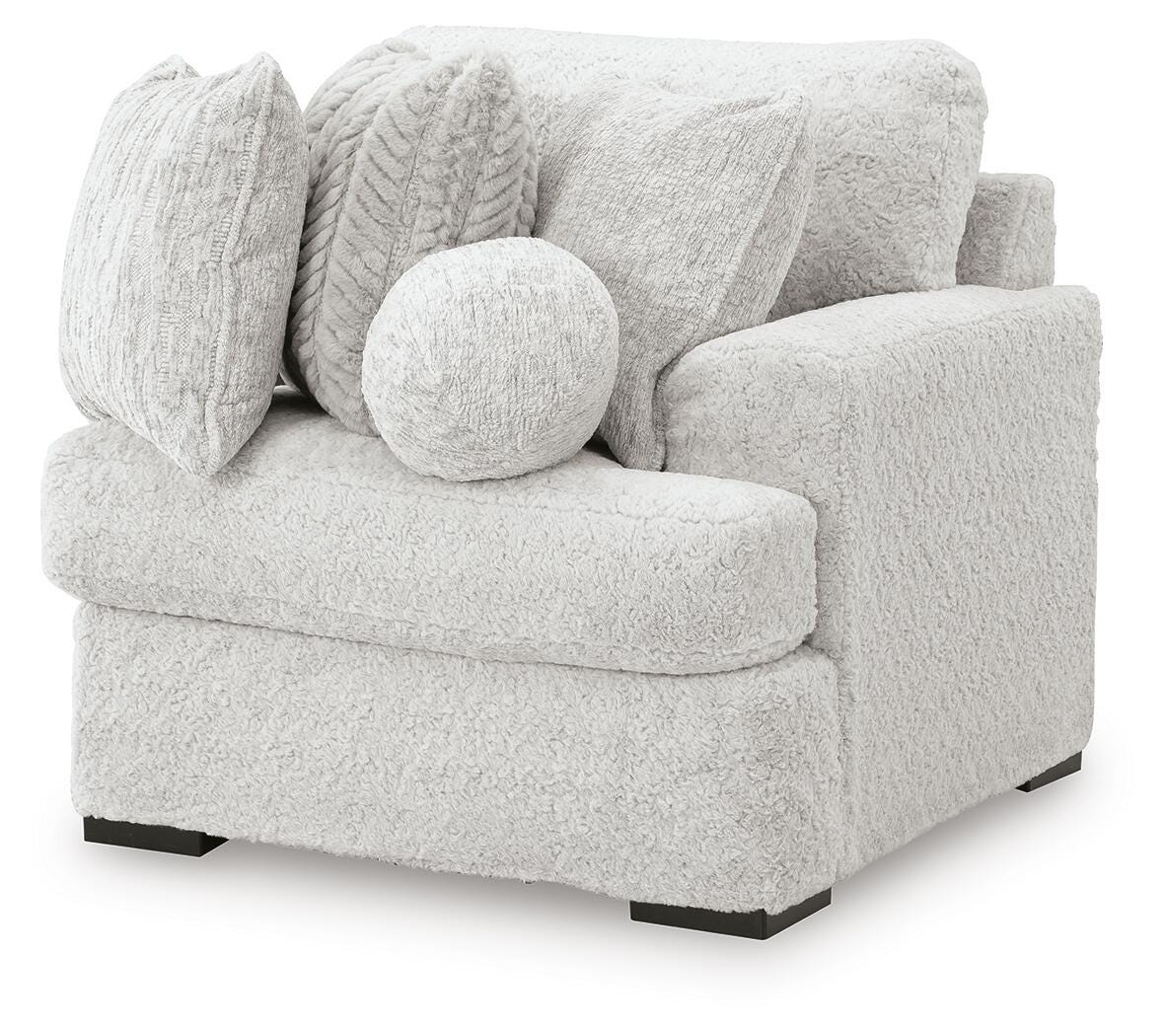 Cuddle Plush 3-Piece Sectional, Swivel Chair and Ottoman Signature Design by Ashley® Living Room