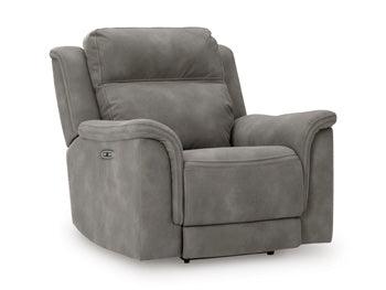 Next-Gen Durapella Power Recliner — Slate 41.5 Inch Signature Design by Ashley® Living Room