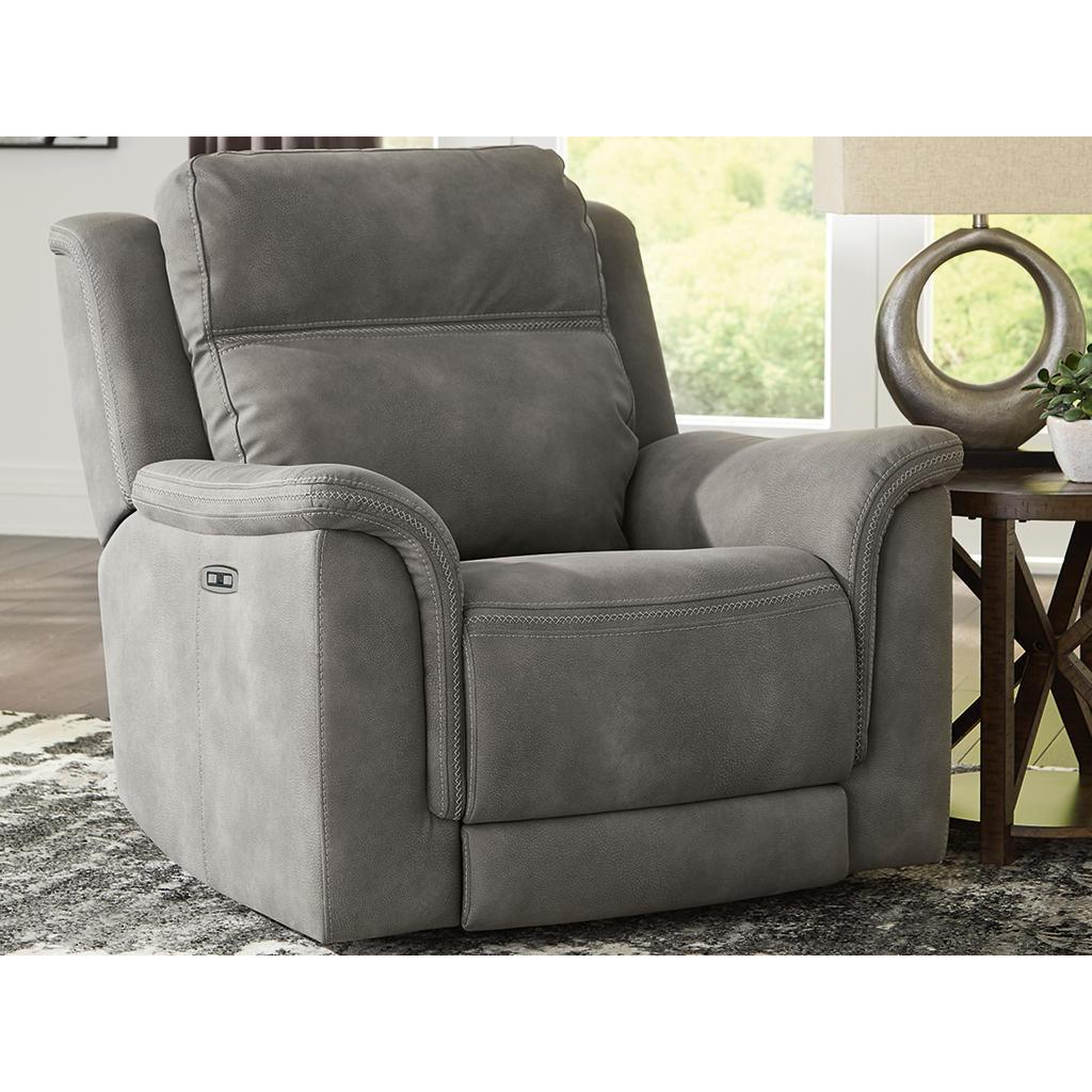 Next-Gen Durapella Power Recliner — Slate 41.5 Inch Signature Design by Ashley® Living Room