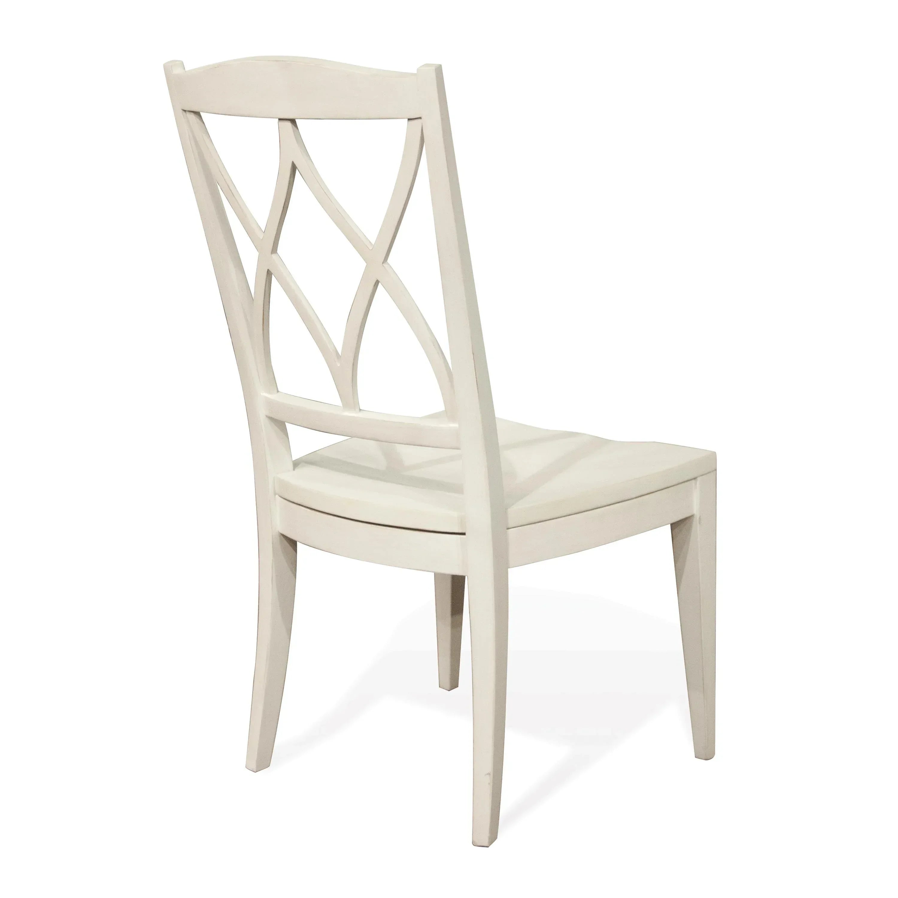 Riverside Myra Xx-bak Side Chair 2in — Paperwhite Riverside Furniture Dining