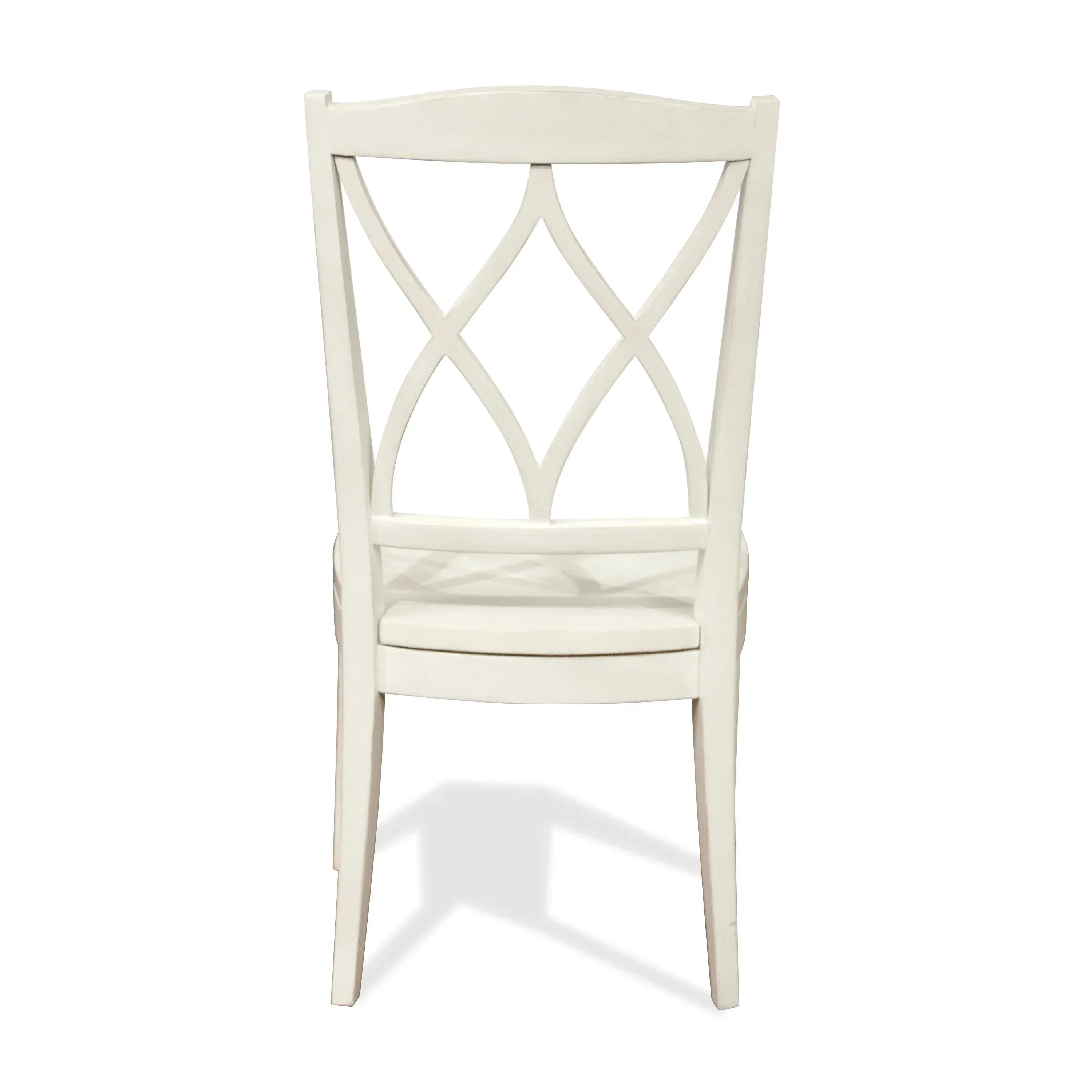 Riverside Myra Xx-bak Side Chair 2in — Paperwhite Riverside Furniture Dining
