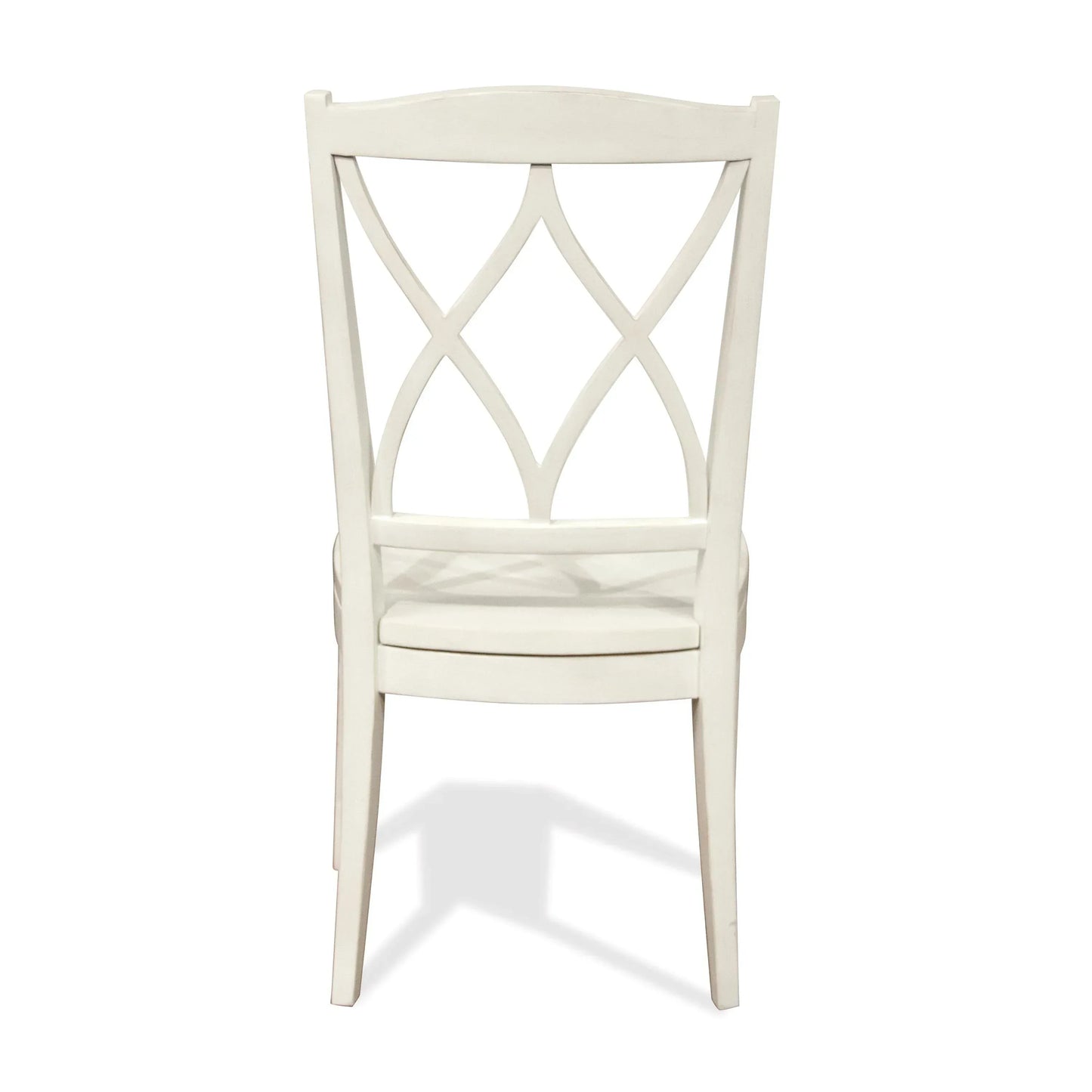 Riverside Myra Xx-bak Side Chair 2in — Paperwhite Riverside Furniture Dining