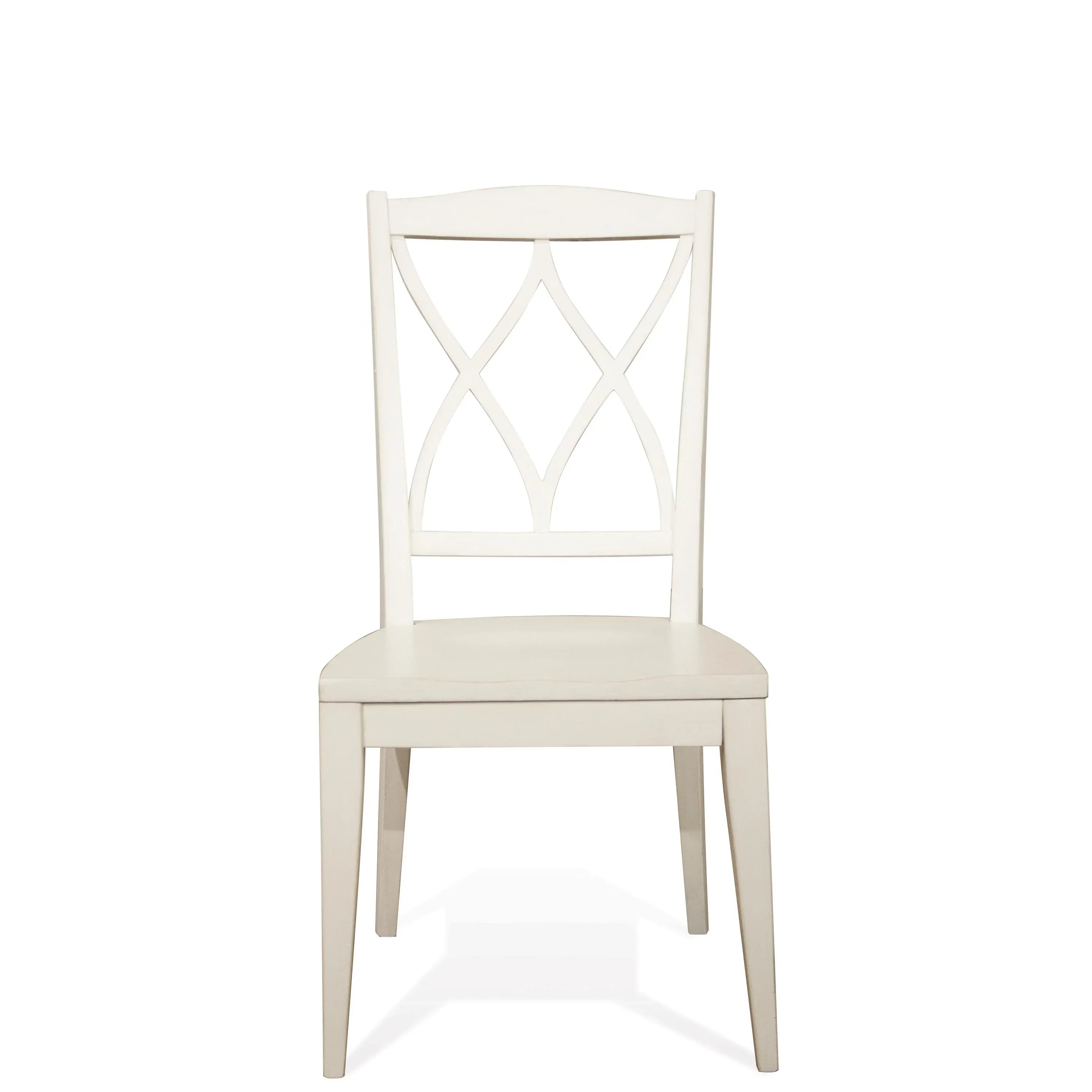 Riverside Myra Xx-bak Side Chair 2in — Paperwhite Riverside Furniture Dining