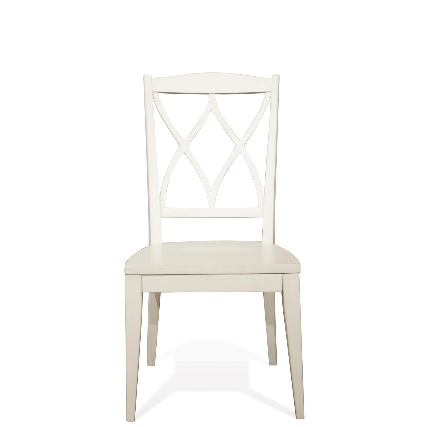 Riverside Myra Xx-bak Side Chair 2in — Paperwhite Riverside Furniture Dining
