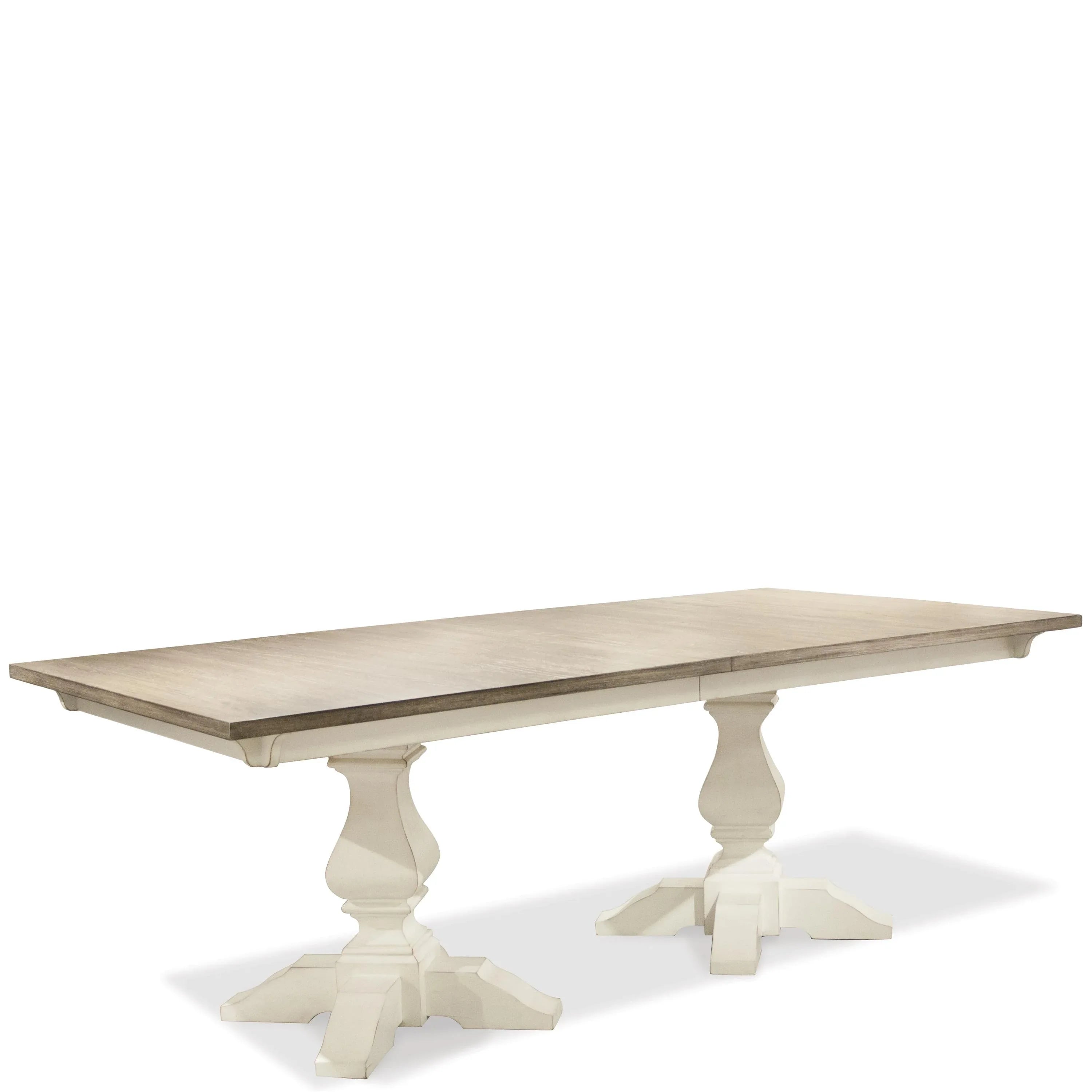 Myra Double Ped Din Tbl-base Riverside Furniture Dining