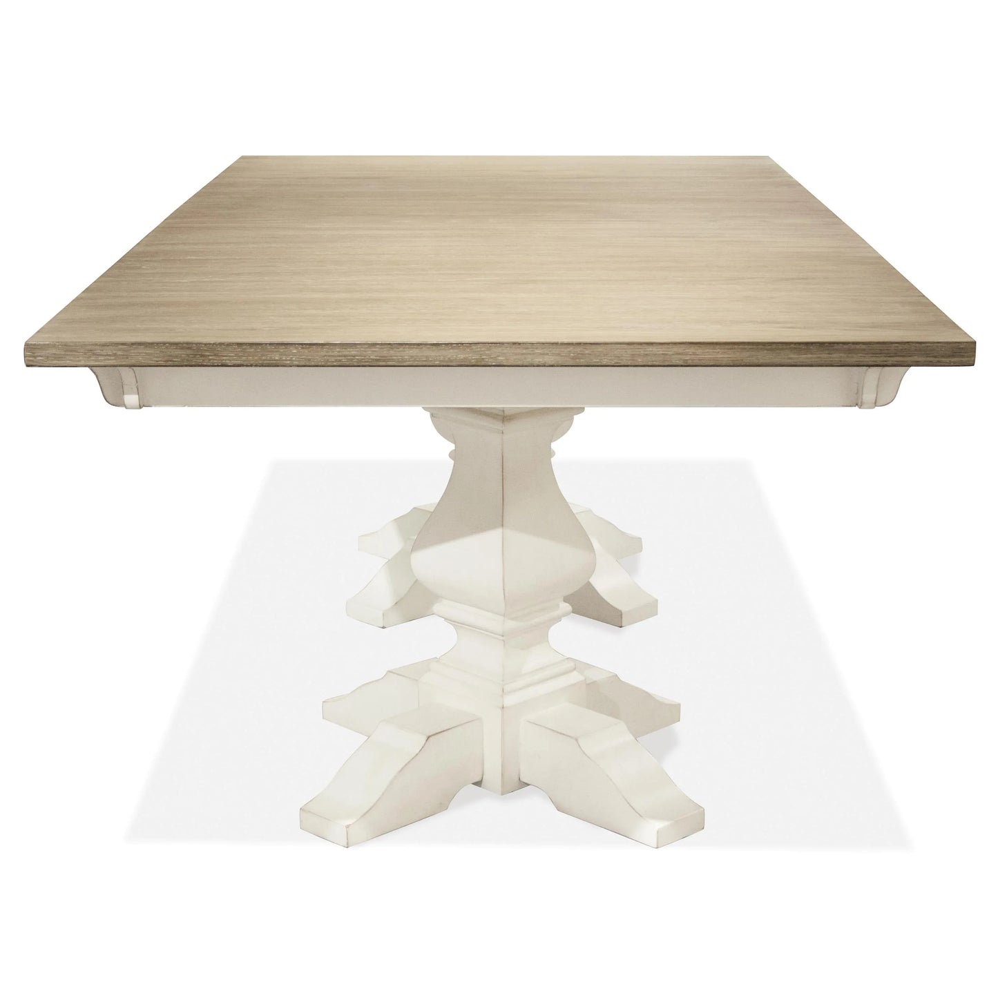 Myra Double Ped Din Tbl-base Riverside Furniture Dining