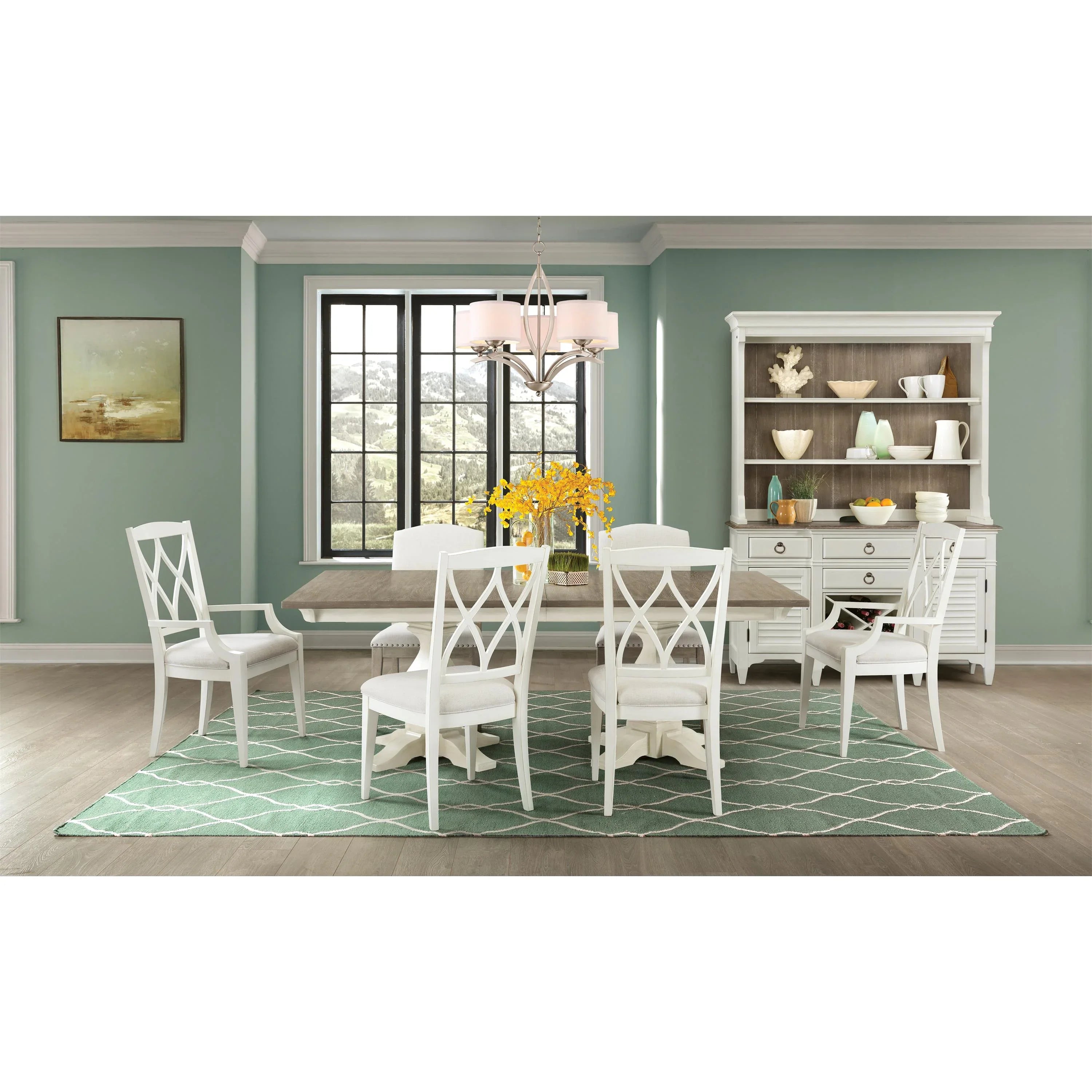 Myra Xx-bak Uph Arm Chair 2in Riverside Furniture Dining