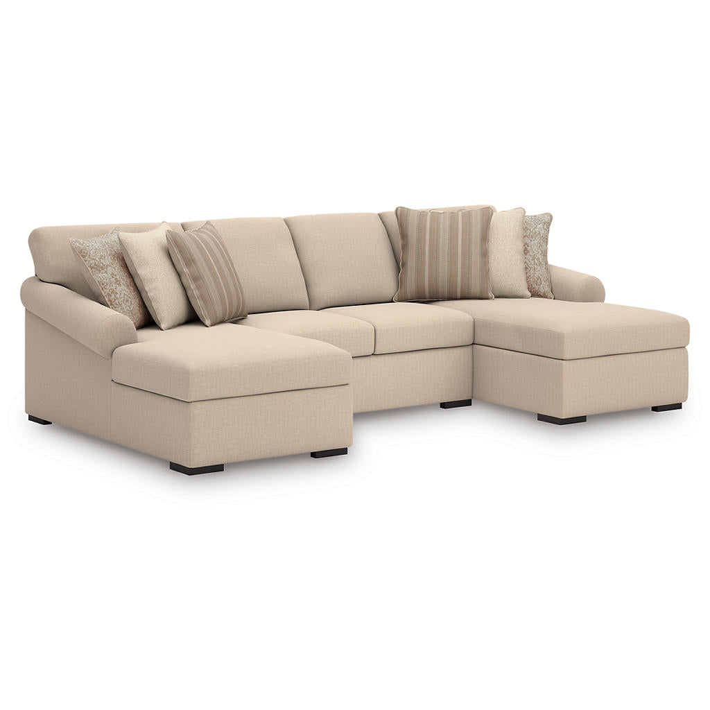 LadyMae 3-Piece Sectional with Chaise Benchcraft® Living Room