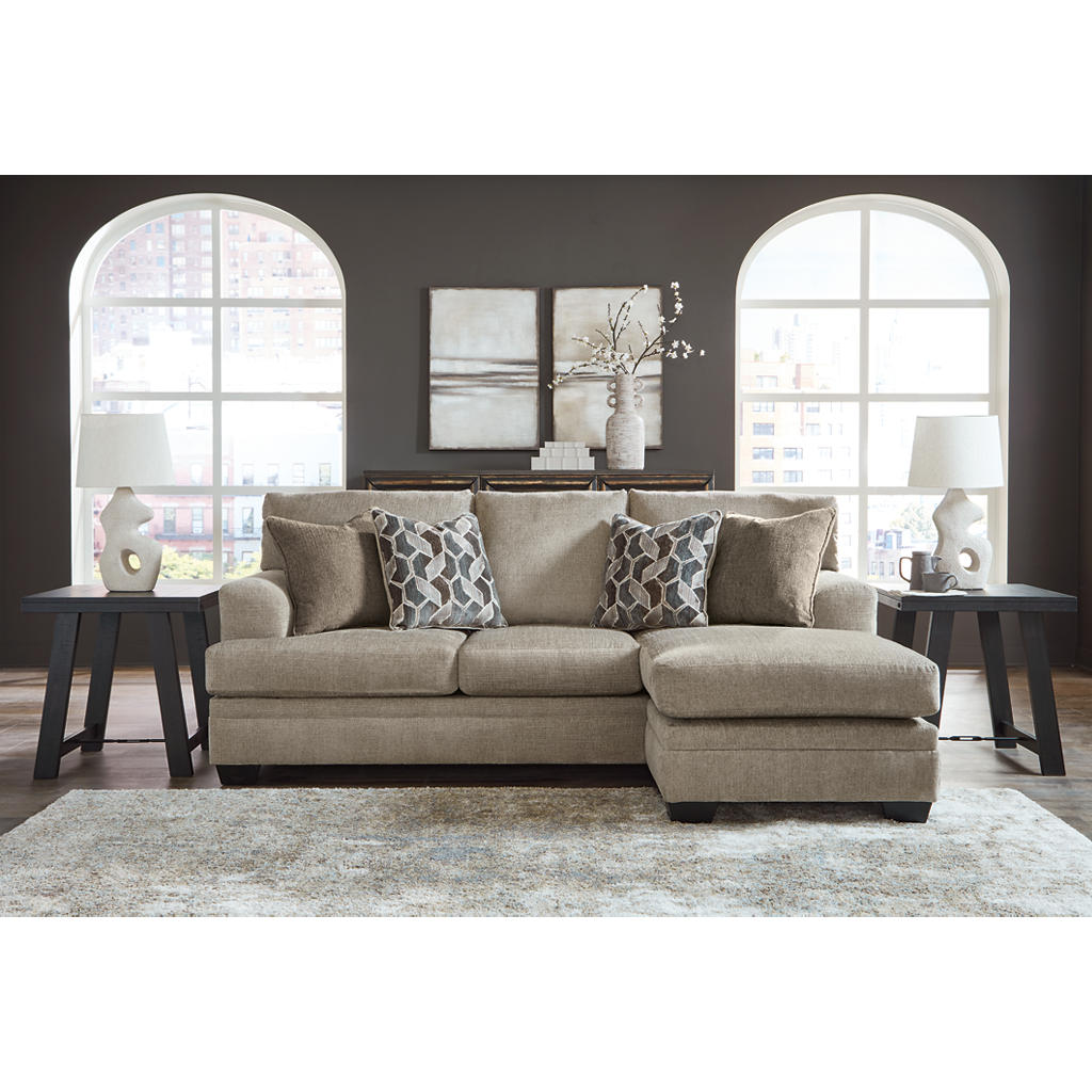 Stonemeade Sofa Chaise — Taupe, Reversible Signature Design by Ashley® Living Room