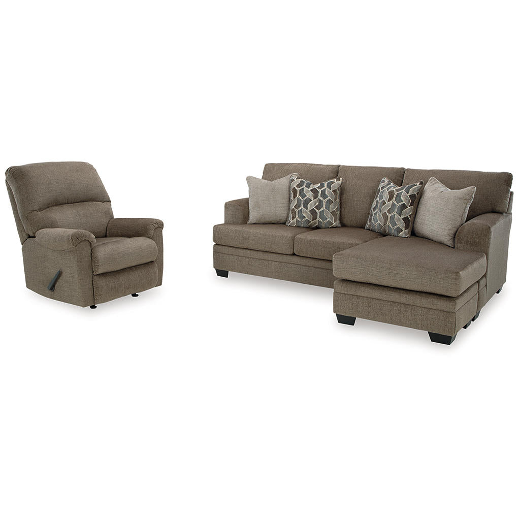 Stonemeade Sofa Chaise and Recliner Signature Design by Ashley® Uncategorized