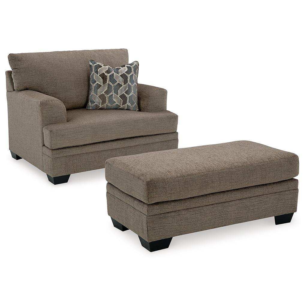 Stonemeade Sofa Chaise, Oversized Chair And Ottoman — Nutmeg Set Signature Design by Ashley® Uncategorized