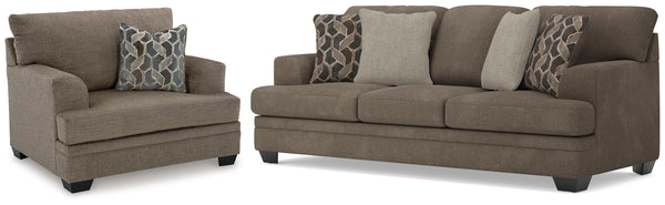 Stonemeade Queen Sofa Sleeper and Oversized Chair Signature Design by Ashley® Sleeper Sofa