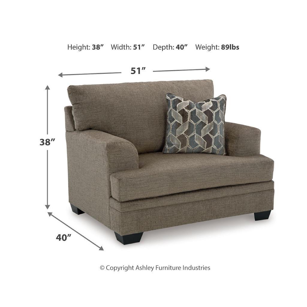 Stonemeade Sofa Chaise, Oversized Chair And Ottoman — Nutmeg Set Signature Design by Ashley® Uncategorized