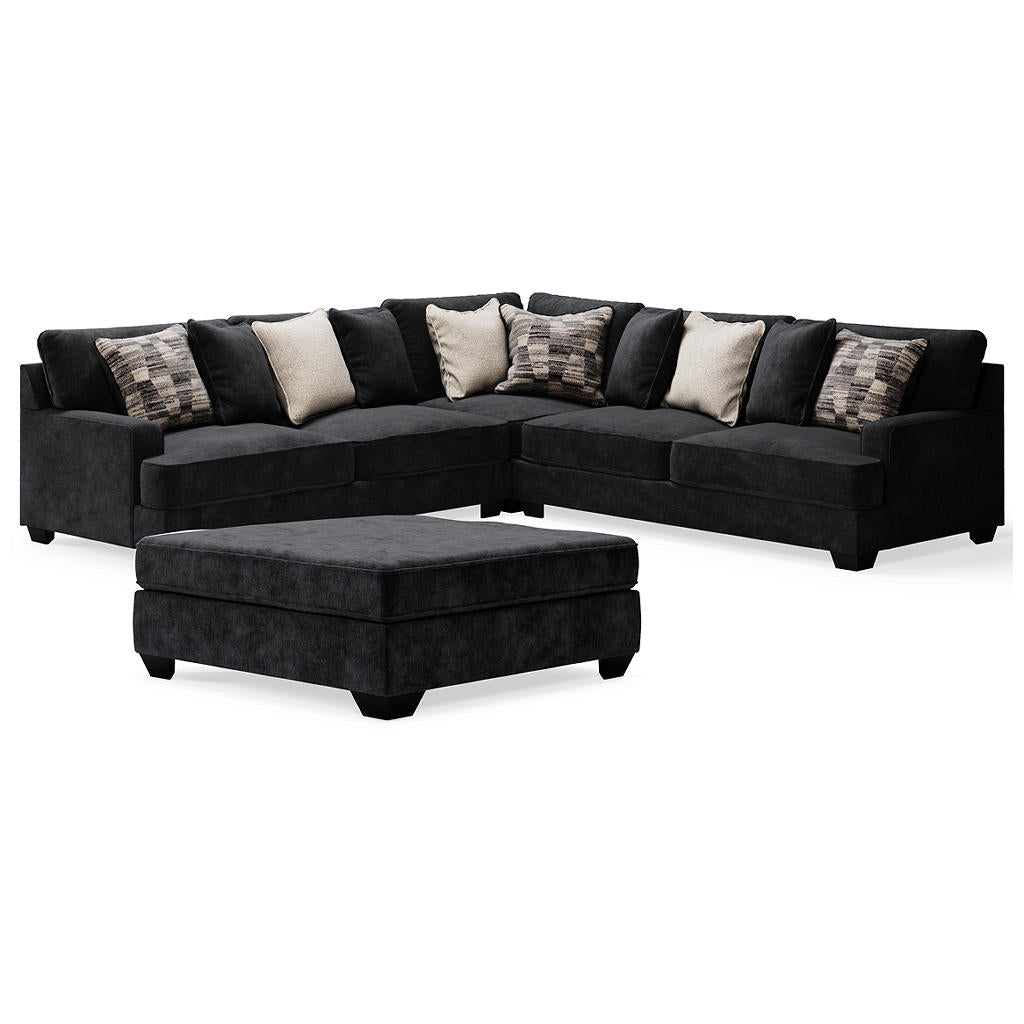 Lavernett 3-Piece Sectional and Oversized Ottoman Signature Design by Ashley® Uncategorized