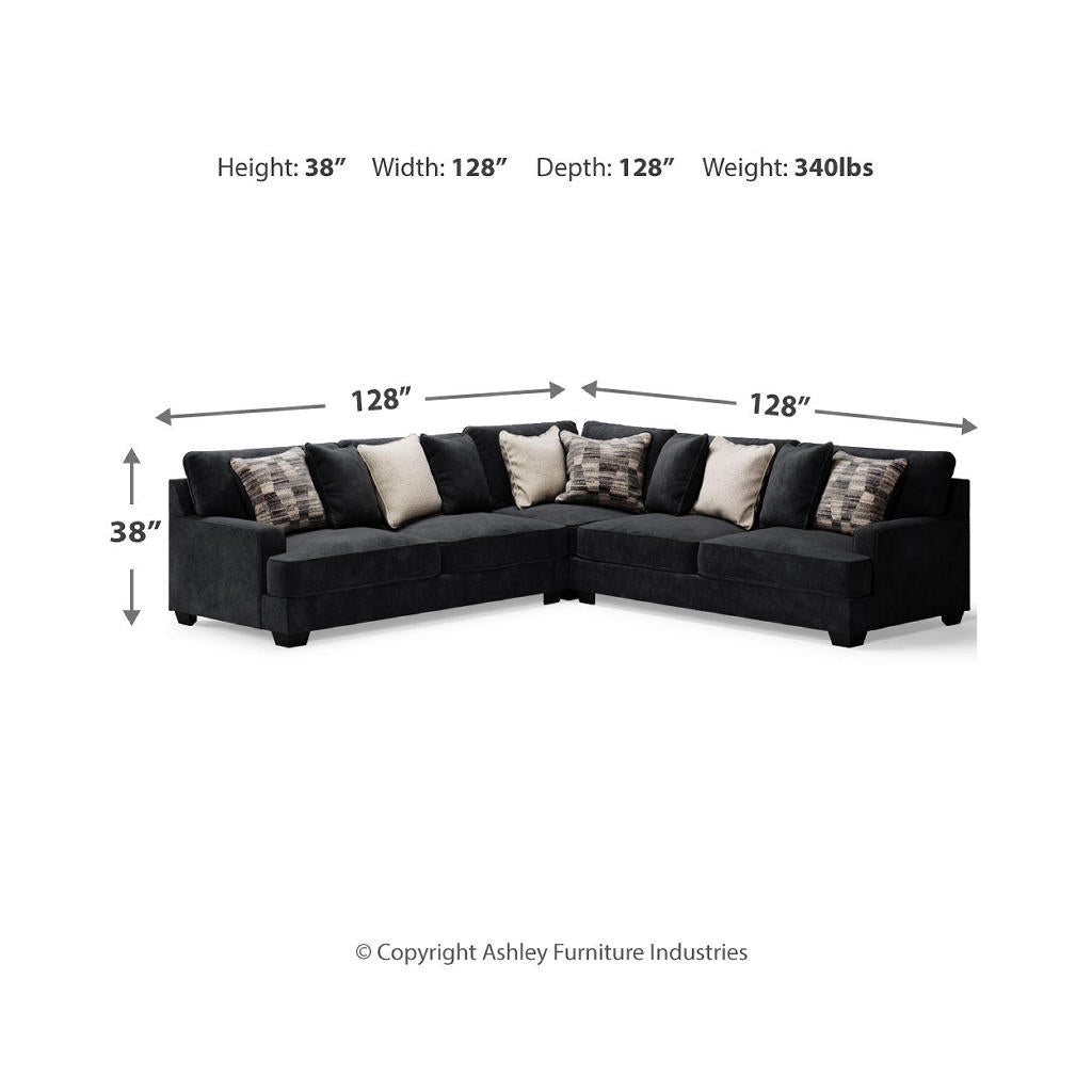 Lavernett 3-Piece Sectional Signature Design by Ashley® Living Room