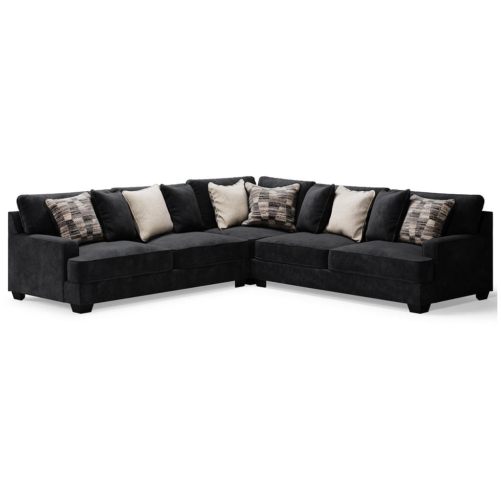 Lavernett 3-Piece Sectional and Oversized Ottoman Signature Design by Ashley® Uncategorized