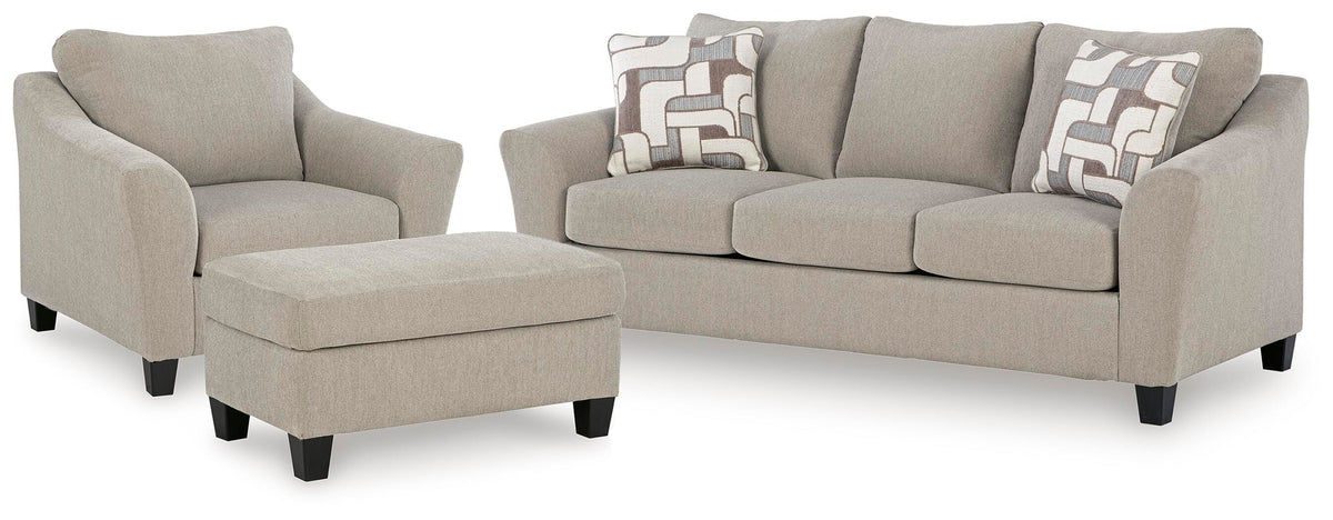 Willarae Sofa, Oversized Chair and Ottoman — 3-Piece Set Benchcraft® Living Room