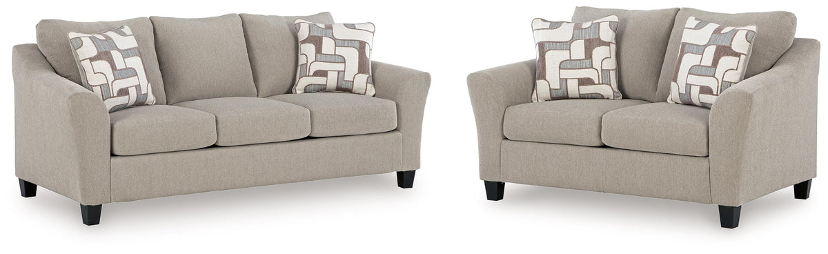 Willarae Queen Sofa Sleeper and Loveseat — 2-Piece Set Benchcraft® Living Room